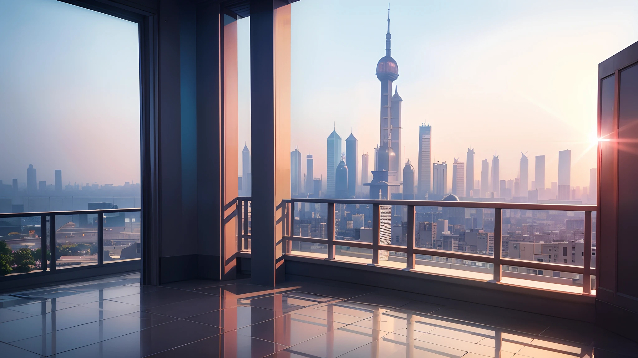 shanghai,tall house,bldrnrst,RAW lighting,Realistic 8K ,Sunnyday,suns,Lu Jiazui,Buildings,big vista