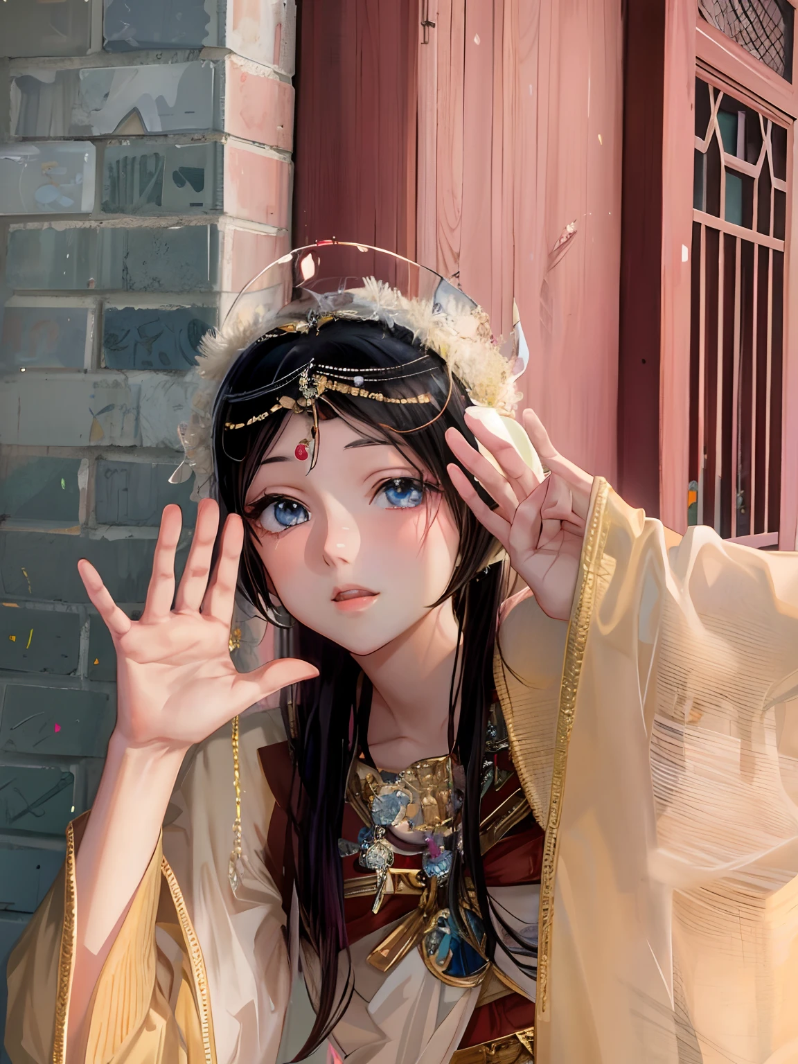 animemanga girl, a beautiful anime portrait, Guviz, anime moe art style, style of anime4 K, Beautiful anime artwork, anime visual of a cute girl, clean and meticulous anime art。