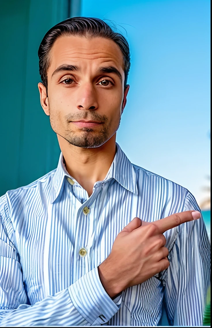 homem arafed apontando para algo com um dedo em seu indicador, com o dedo indicador, linus sebastian, t pose, olhando para a esquerda, imagem de alta qualidade, foto de um homem branco de 50 anos, pointing at camera, olhando para a direita, foto em alta, imagem muito clara, Rosto claro, t - pose, t-pose