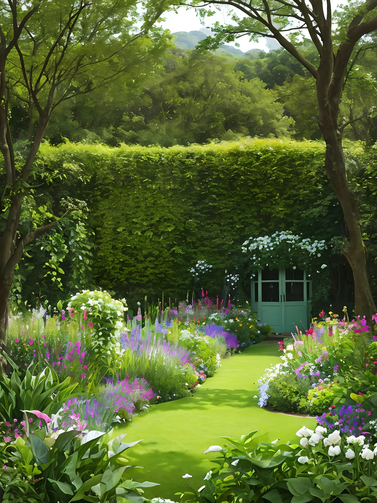 Green garden