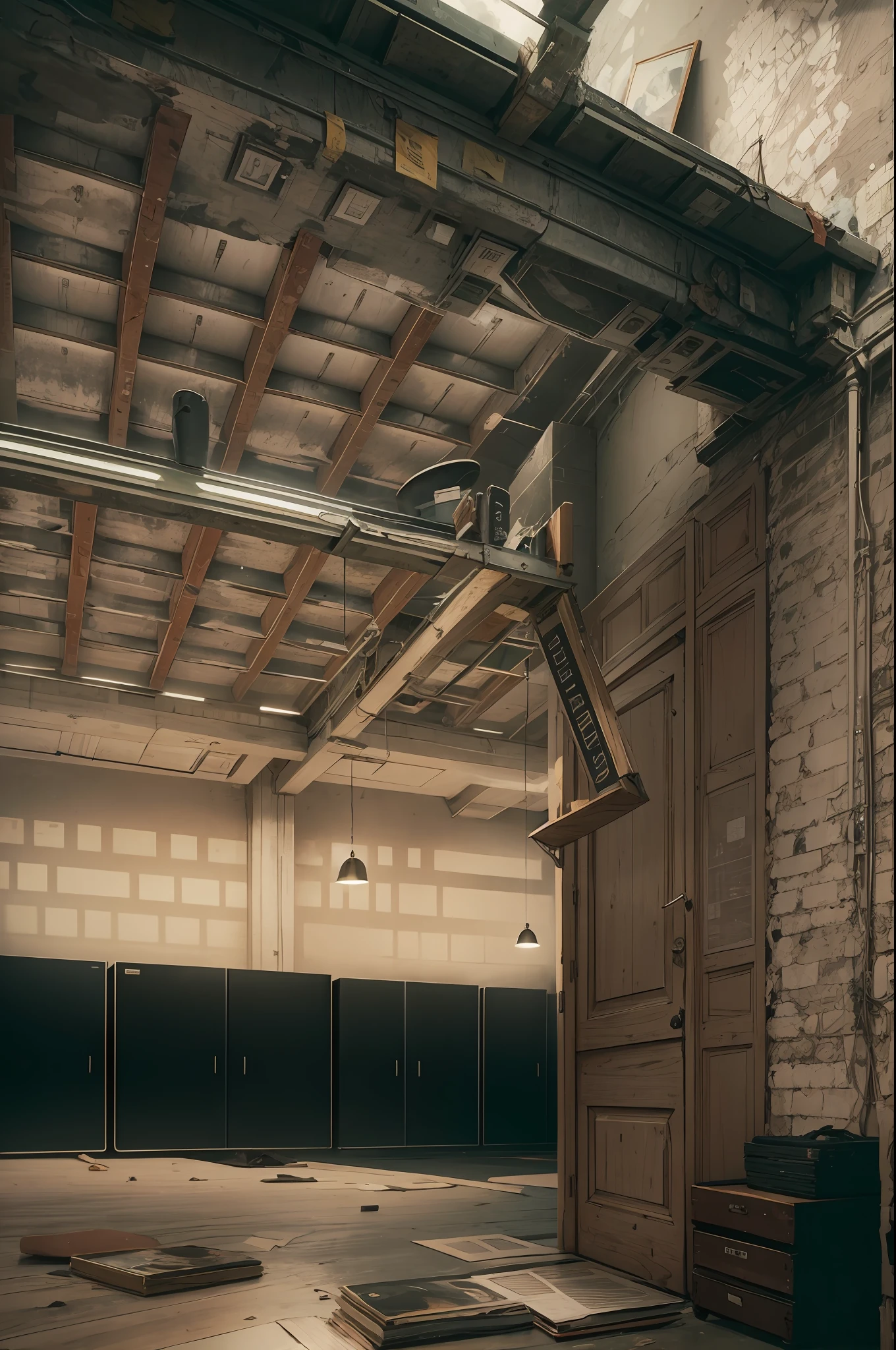 Sense of space,backrooms