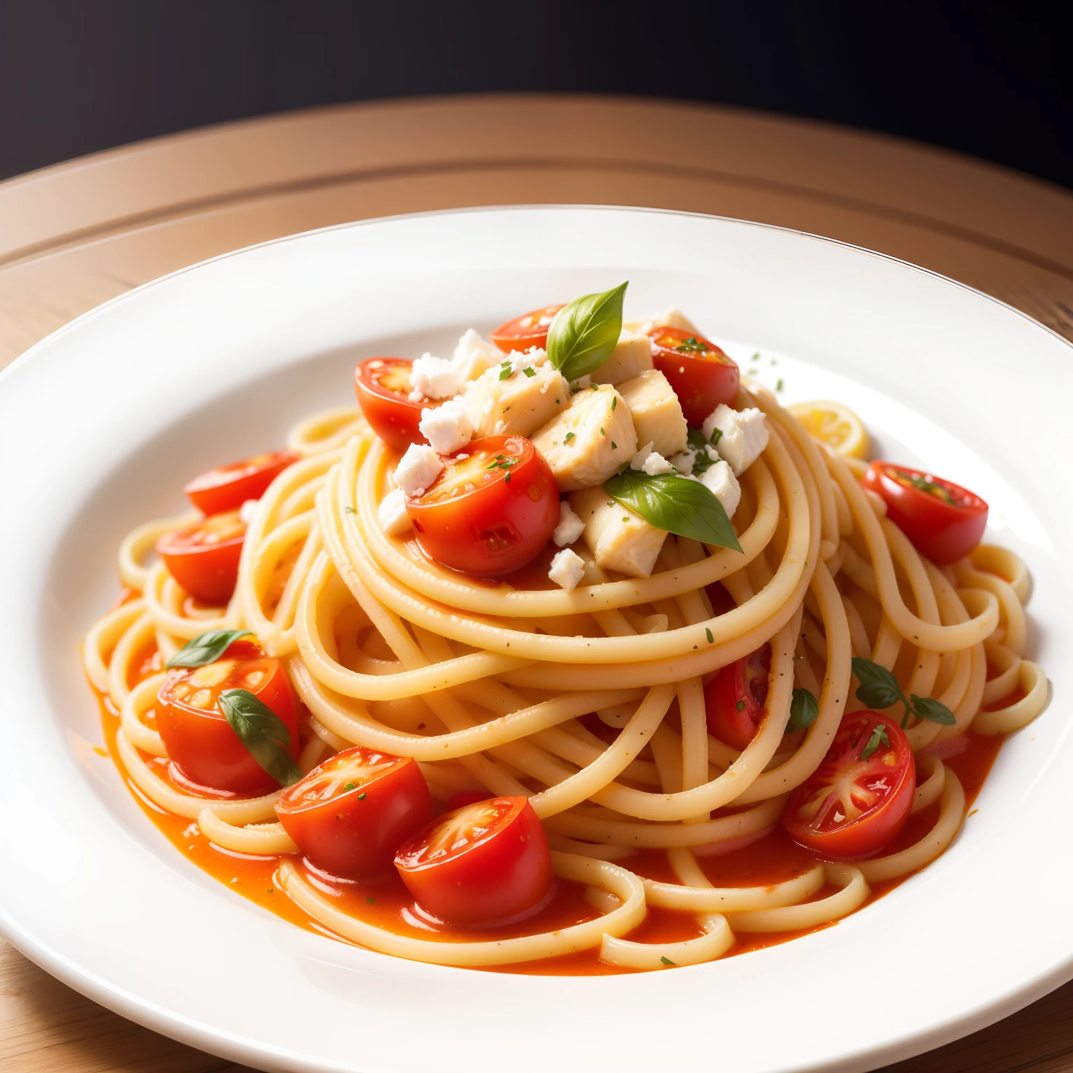 pasta,tomatoes,Pescatore