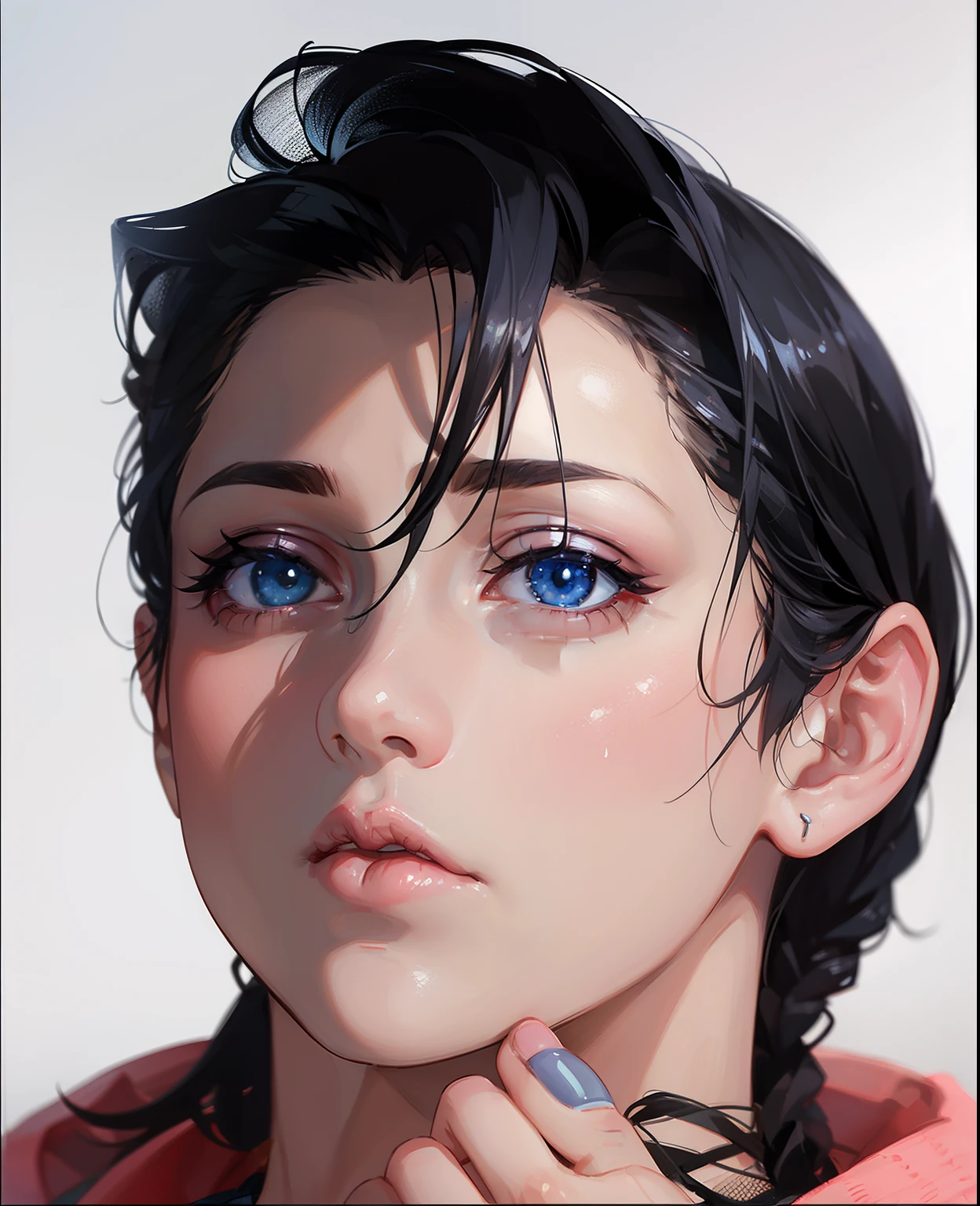 Boy, beautiful realistic، Cool details, raw photo, selfie, realistic hair, realistic eyes, Light and cool lighting, photo realistic, Cel shaded, Gel lighting, ultra details