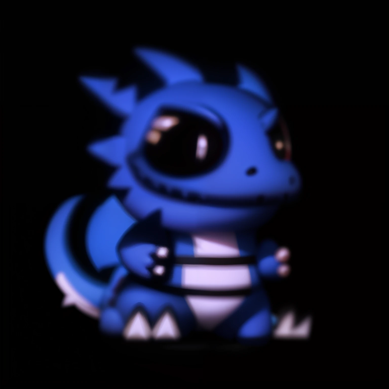 pokemmo，Little blue dinosaur