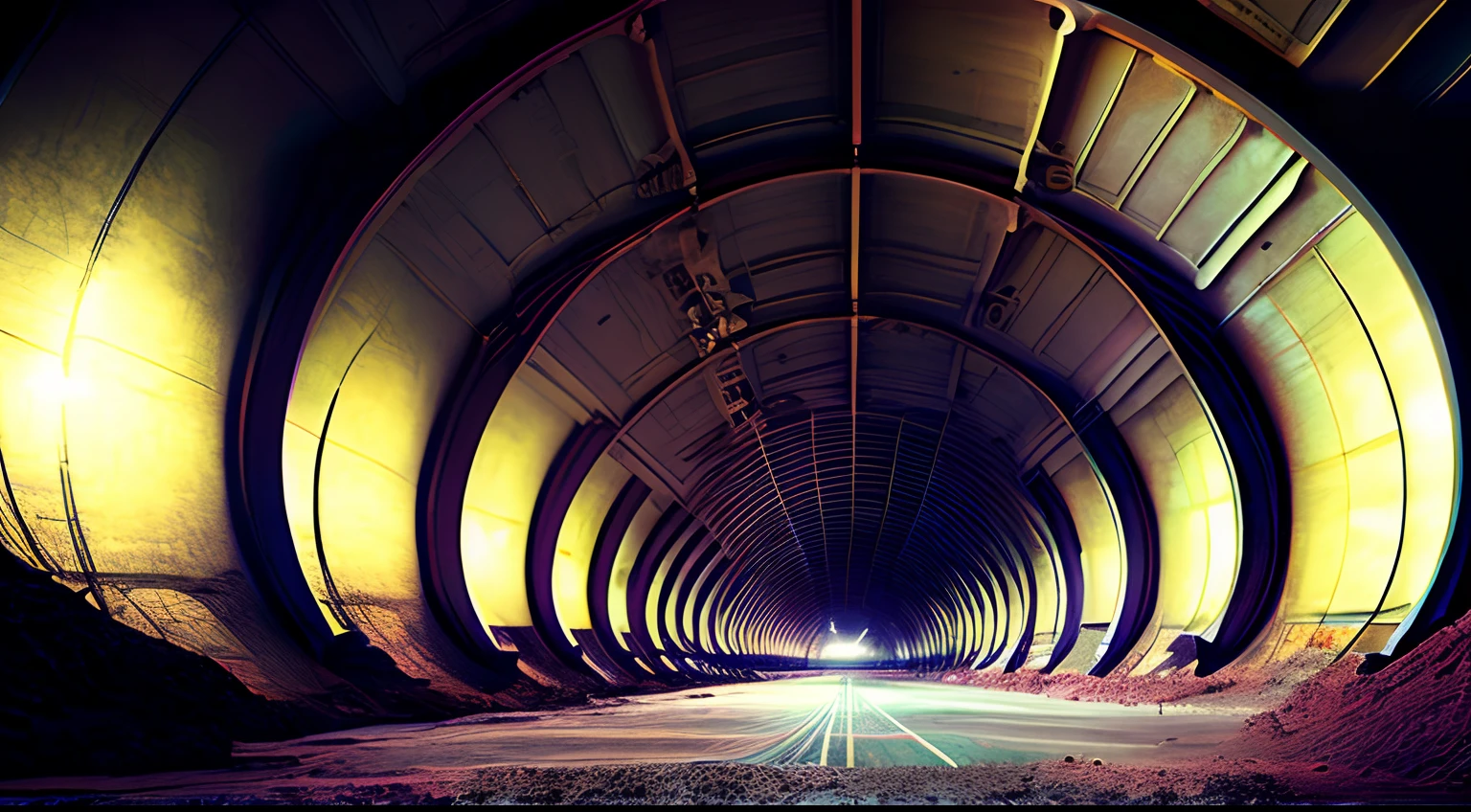 alien worlds,Inside the rib tunnel,Spinal tendons,Super rich detail,Extreme realism,Decadence landscape,decrepit,Old photos,Retro,Blurred edges