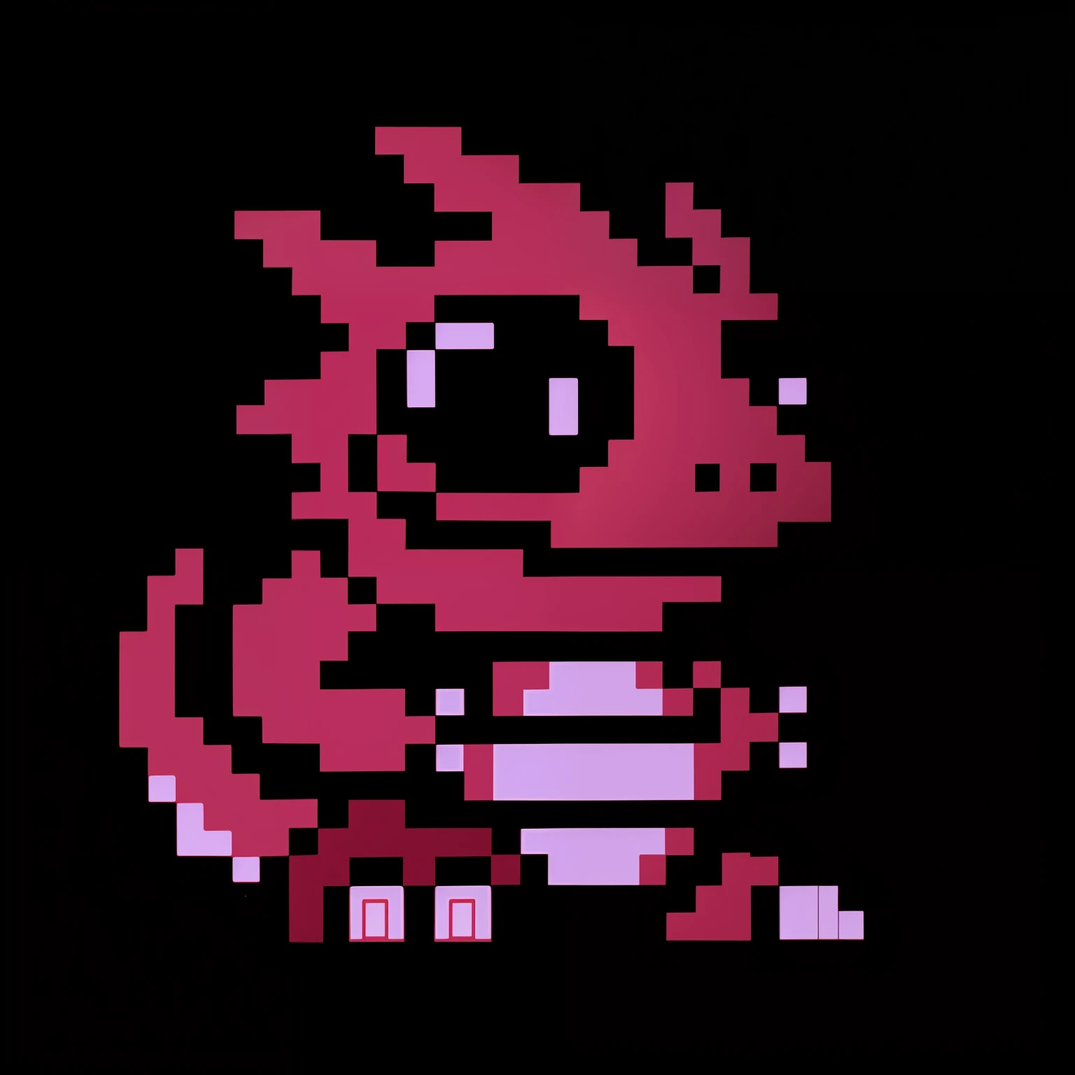 pokemmo,Little red dinosaur