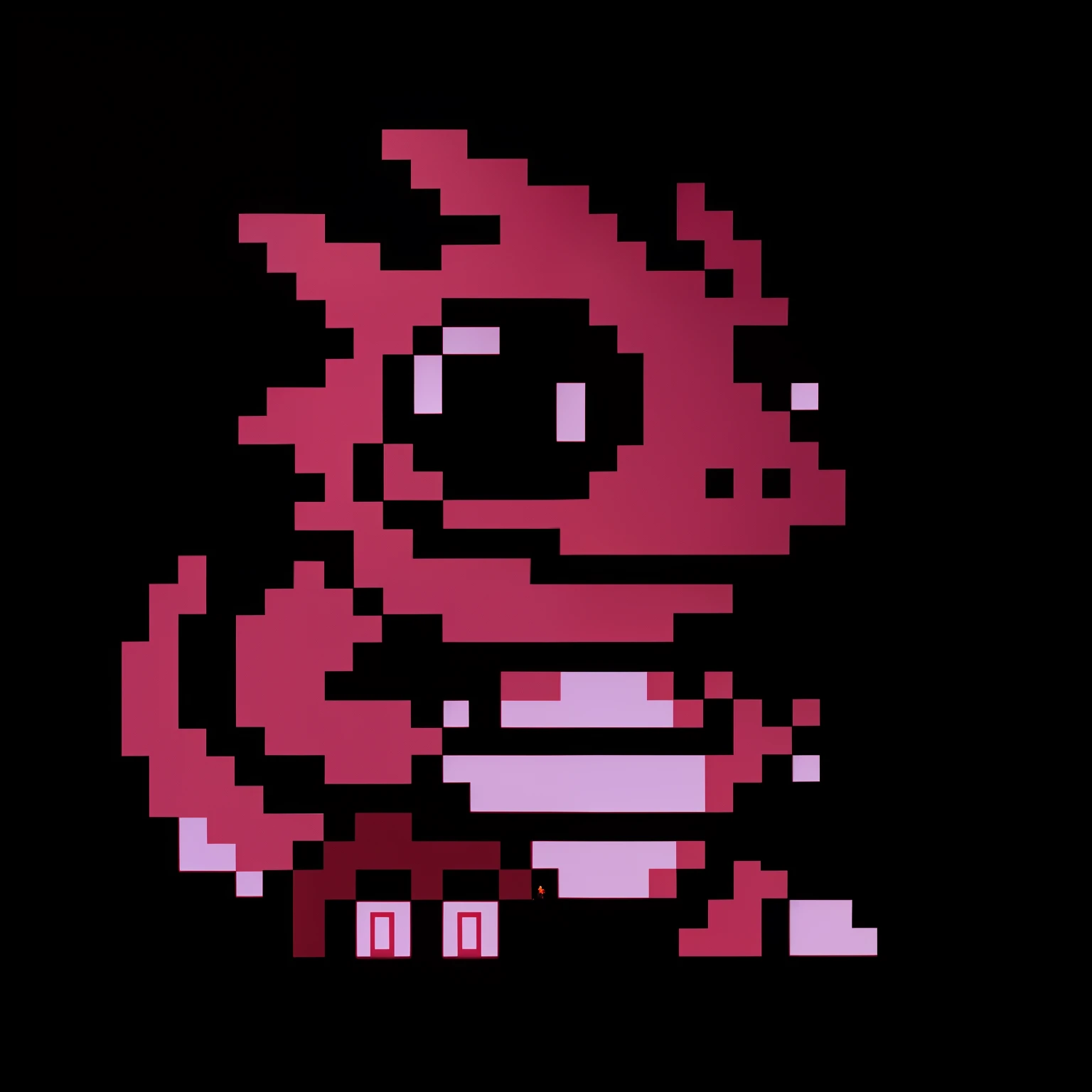 pokemmo,Little red dinosaur