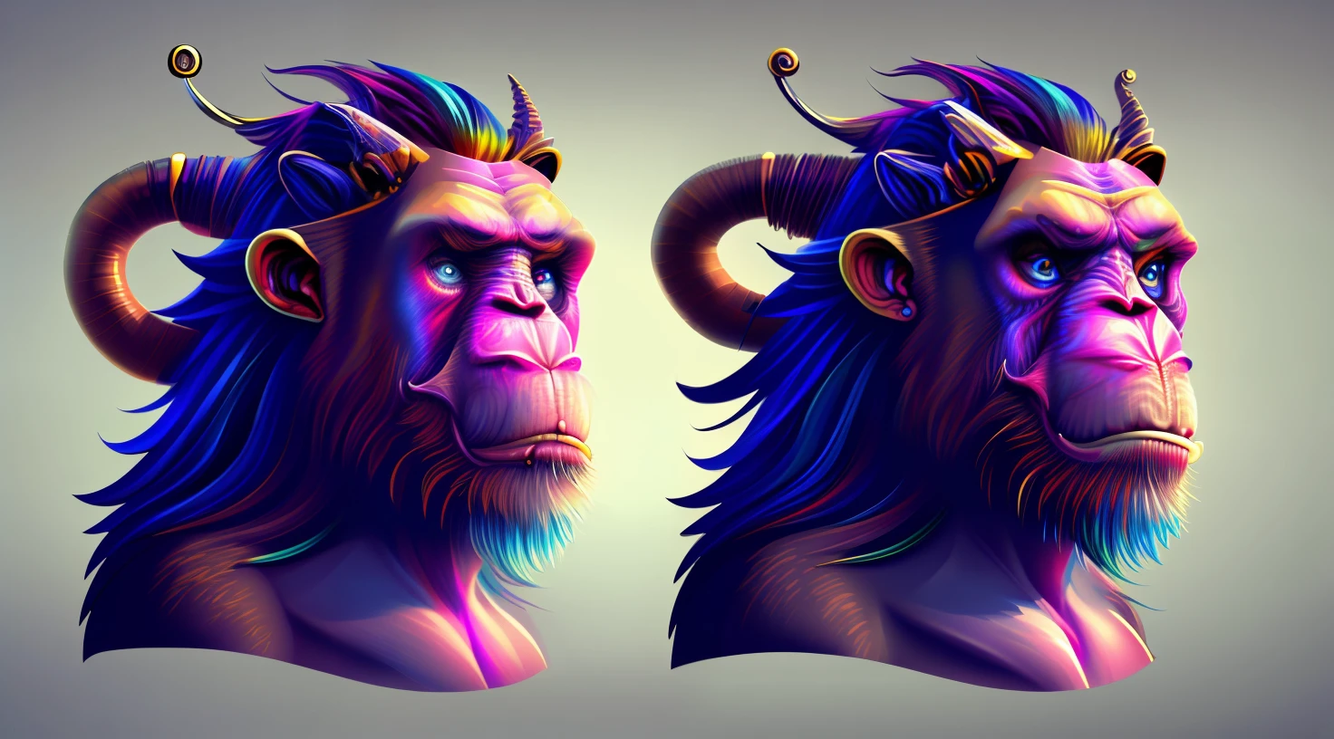 a cartoon monkey wearing a crown and smoking a cigarette, rat with crown, rat king, royal attire akira, by derek zabrocki, inspired by Alex Petruk APe, bored ape nft, rasputin as grubhub character, god save the queen!!!, monkey, by Alex Petruk APe, by Jeka Kemp, extremely high quality artwork, very good image positive_v1.3, ng_deep positive_v1_75t, (beautifull face:0.8),cross-eyed,sketches, (beast quality:2), (high quality:2), (good quality:2), ((monochrome)), ((gray scale)), skin spots, acnes, good anatomy, Deep Positive, facing away, tilted head, good anatomy, giood hands, 8kk quality, good feet, cropped, best quality, high quality, best quality, jpeg artifacts, fewer digits, long neck, cross-eyed, polar lowres, good body, good proportions, gross proportions, ((repeating hair)).
