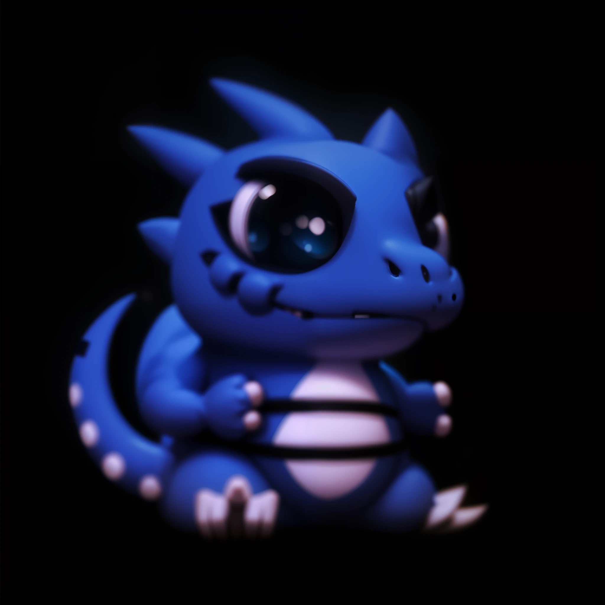 pokemmo，Little blue dinosaur