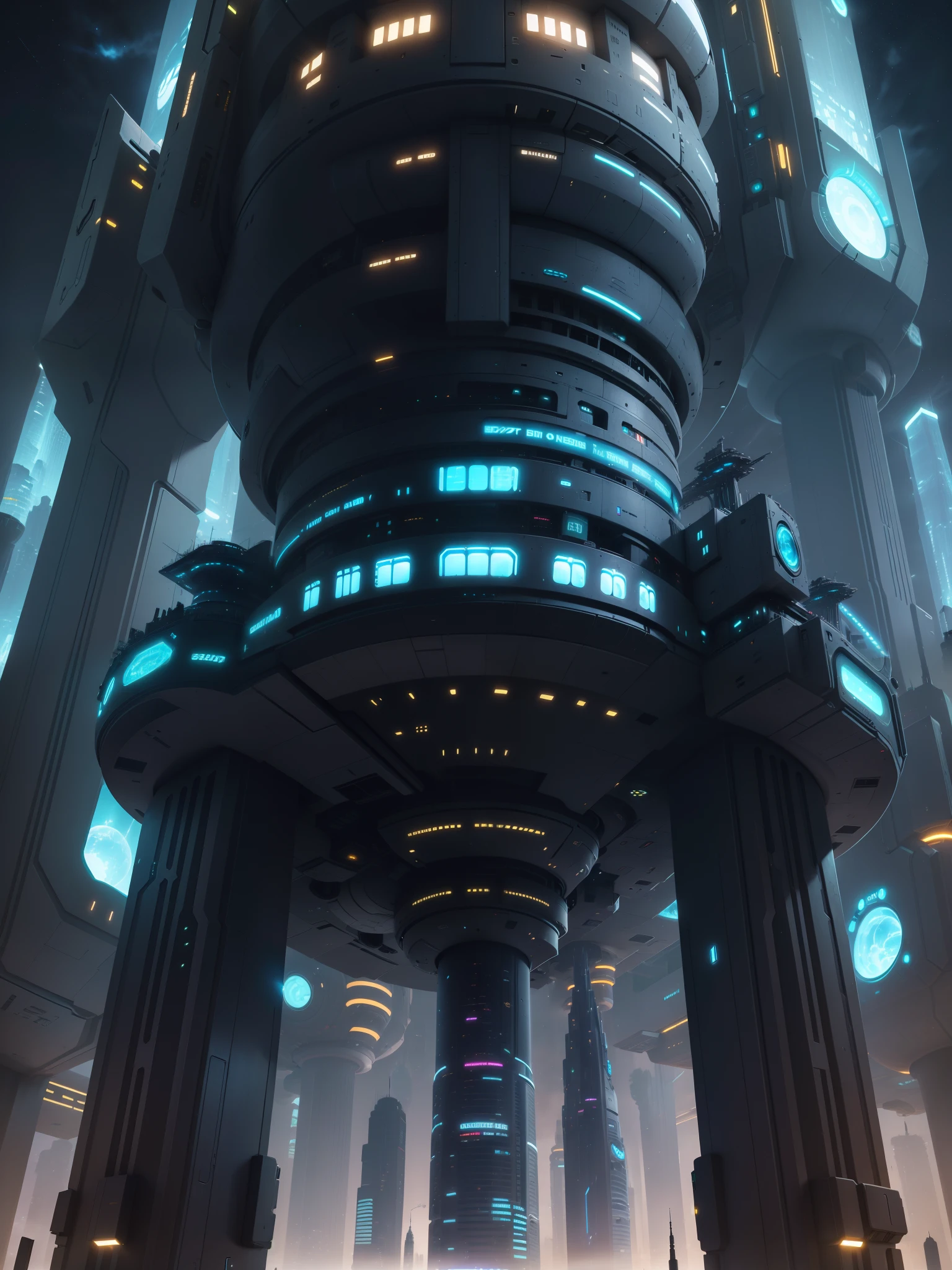 a close up of a futuristic city with a lot of lights, hyper-futuristic city, otherwordly futuristic city, human futuristic city, futuristic dystopian city, alien futuristic city, city of the future, futuristic city, futuristic utopian metropolis, ice city in 2 0 8 0, futuristic utopian city, sao paulo in the year 2 0 7 0, futuristic alien city