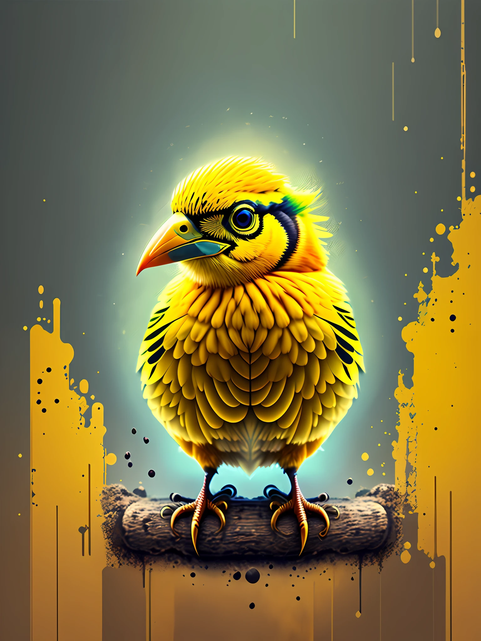 Yellow bird