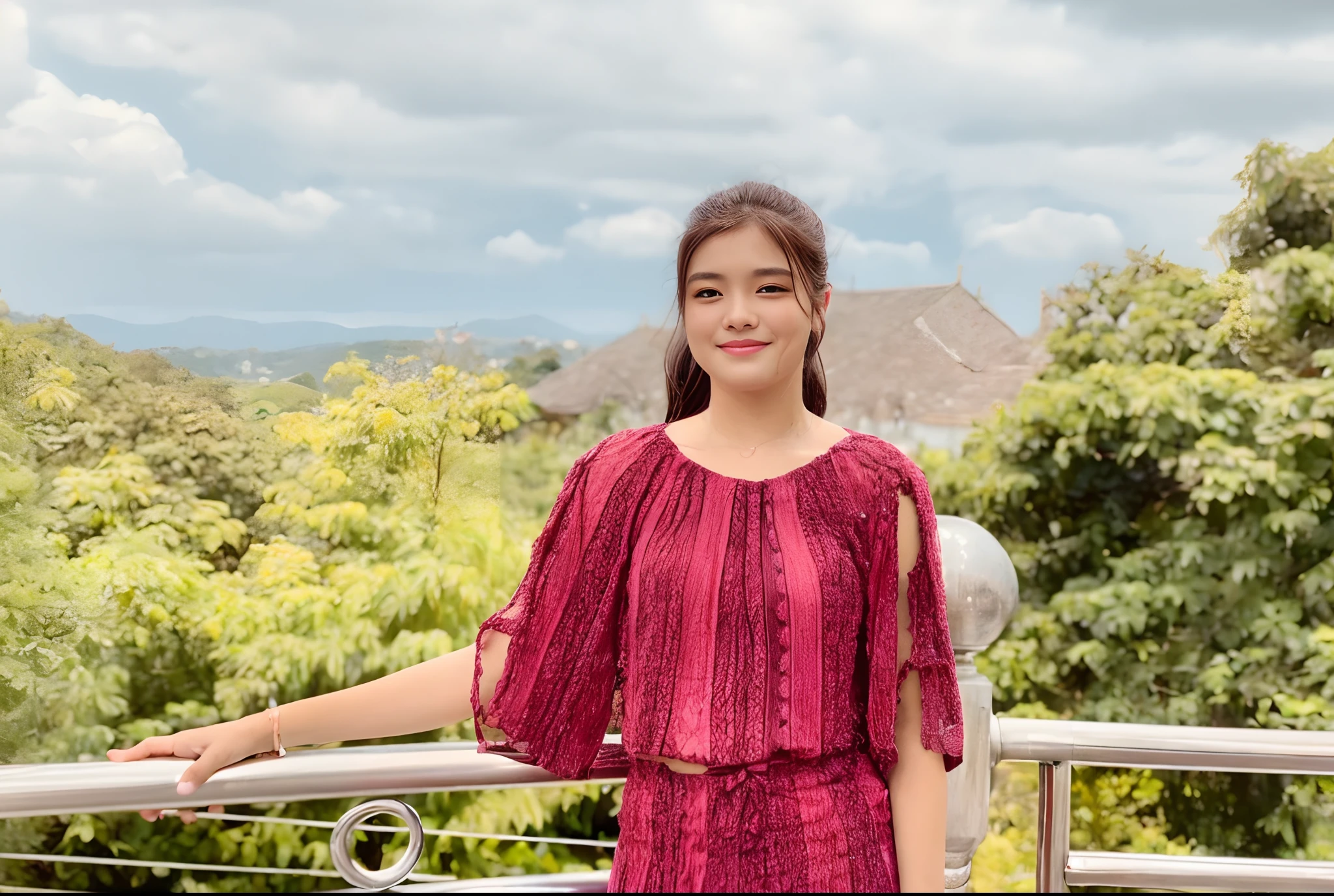 ((Top Quality, 8k, Masterpiece: 1.3)), Sharp Focus: 1.2, Perfect Body Shape Pretty Woman: 1.4, Slender Abs: 1.2, (Layered Haircut, Big: 1.8), (Sports Bra: 2.0), (Jogging: 1.8), (Street: 1.2), Highly Detailed Face and Skin Texture, Detailed Eyes, Double Eyelids, Smile, Bokeh,