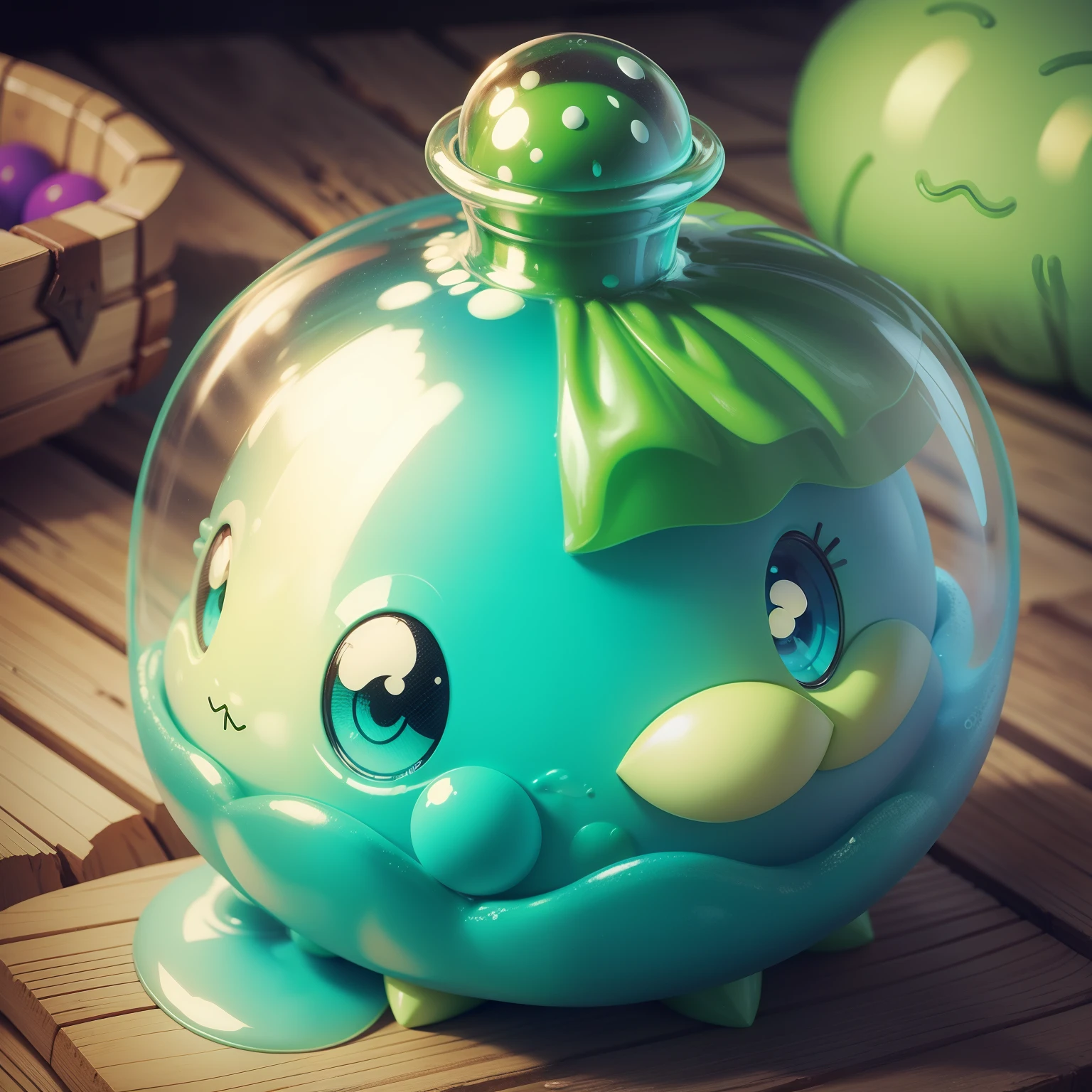Slime de rpg muito fofinho
