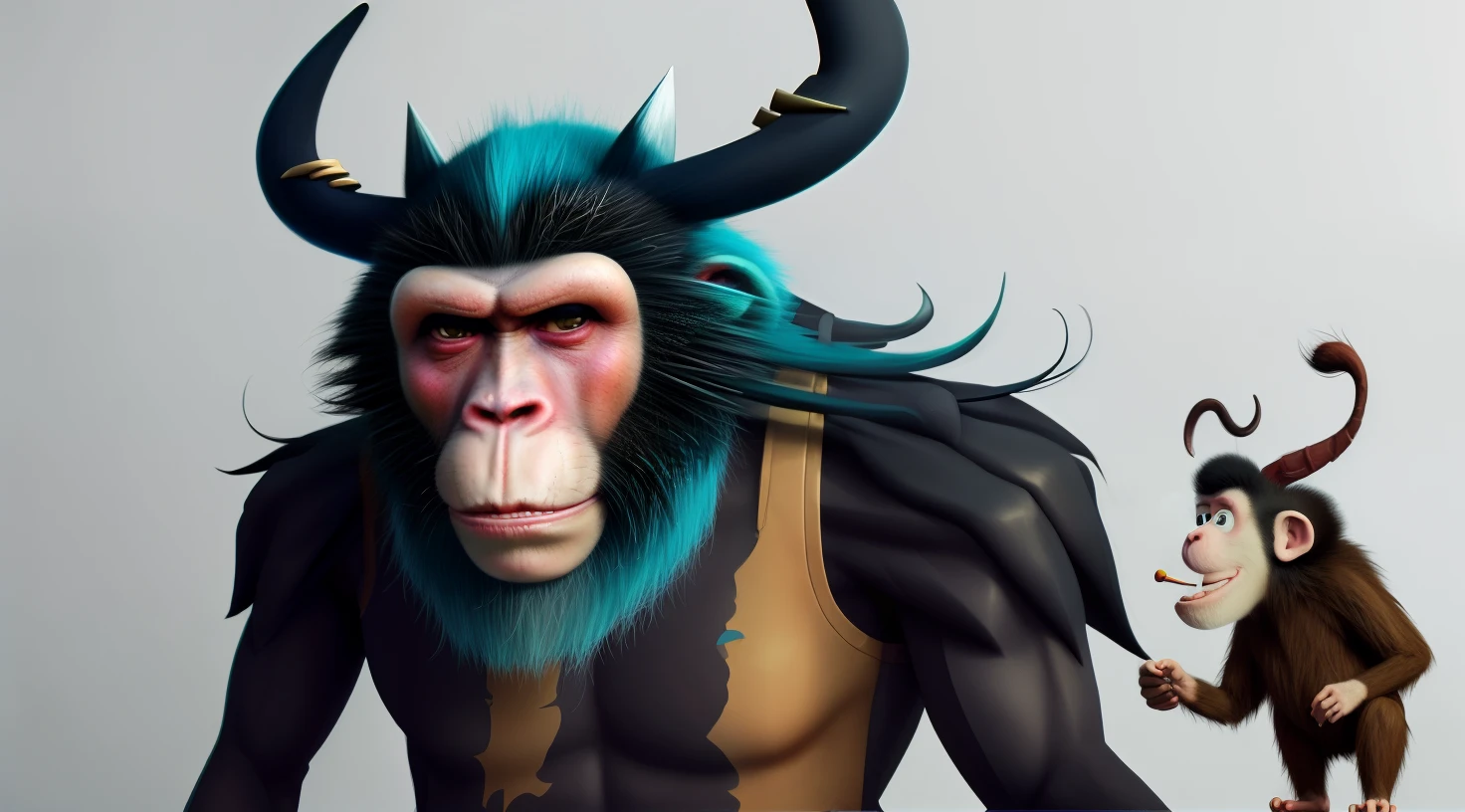 a cartoon monkey wearing a crown and smoking a cigarette, rat with crown, rat king, royal attire akira, by derek zabrocki, inspired by Alex Petruk APe, bored ape nft, rasputin as grubhub character, god save the queen!!!, monkey, by Alex Petruk APe, by Jeka Kemp, extremely high quality artwork, very good image positive_v1.3, ng_deep positive_v1_75t, (beautifull face:0.8),cross-eyed,sketches, (beast quality:2), (high quality:2), (good quality:2), ((monochrome)), ((gray scale)), skin spots, acnes, good anatomy, Deep Positive, facing away, tilted head, good anatomy, giood hands, 8kk quality, good feet, cropped, best quality, high quality, best quality, jpeg artifacts, fewer digits, long neck, cross-eyed, polar lowres, good body, good proportions, gross proportions, ((repeating hair)).