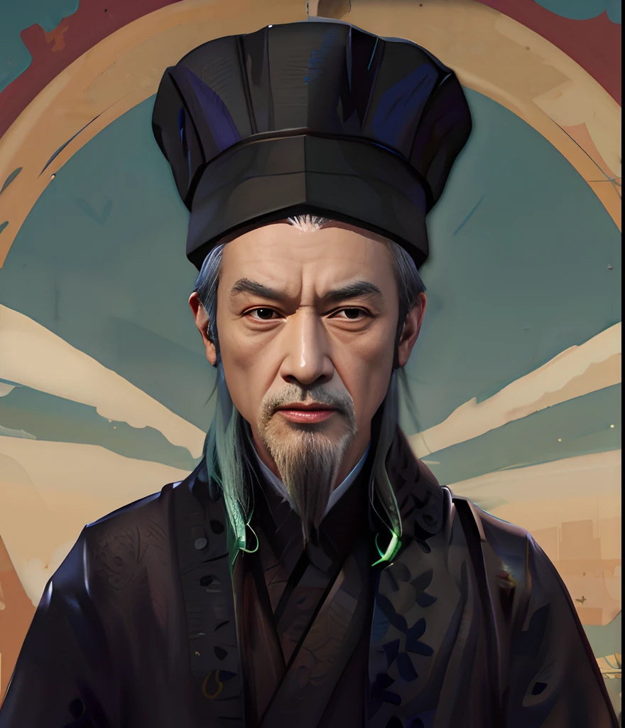Old Man Twilight,mtu,Asian people,National style virtual human