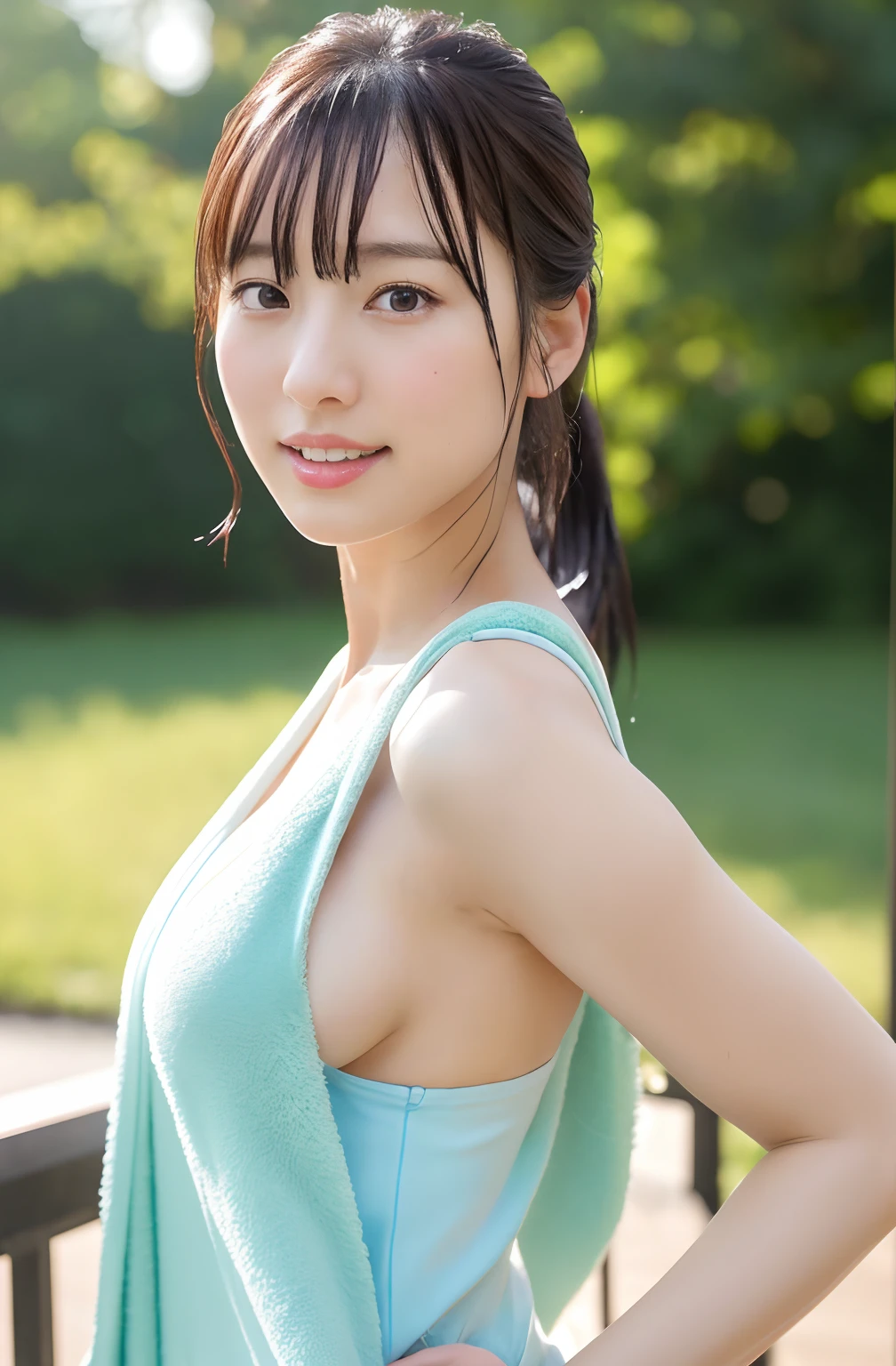 Close up portrait of woman walking in park in sailor suit、Japan Person Model、Young Sensual Gravure Idol、Young cute gravure idol、Realistic Young Gravure Idol、Realistic sensual gravure idol、Young gravure idols、sophisticated gravure idol、奈良美智、Young skinny gravure idol、beautifull asian girl ever、Close up portrait of woman walking in park in black sexy bra and panties、Japan Person Model、Young Sensual Gravure Idol、Young cute gravure idol、Realistic Young Gravure Idol、Realistic sensual gravure idol、Young gravure idols、sophisticated gravure idol、奈良美智、Young skinny gravure idol、beautifull asian girl ever、oppai、full body Esbian、cleavage of the breast((top-quality、8K、masterpiece:1.3))、1girl in、A smile、full body Esbian、Slim Faces、Pretty women、(dark brown hair)、Full-length dresses:1.1、hyperdetailed face、A detailed eye、二重まぶた、blured background、Slim Faces、城市、takeout、a street、mix4、(4K、RAW Photos、top-quality、masters:1.2)、(reallistic、Photorealsitic:1.37)、1 rapariga、cute little、A city scape、natta、Sateen、Wetty、Professional Lighting、bath robe、with floral pattern、no-bra、large full breasts、Valley、 (((Small_breasts、Delicate large、exposed breast、Reveal madness)))、二重まぶた、photon maping、Radio City、physically-based renderingt、masterpiece, top-quality, Hi-Res, 1girl in, half up,(aftershower,team,Pose wrapped in a thin towel,Woman getting wet and naked out of shower:1.1),Look at viewers,Highly detailed CG Unity 8K wallpapers、top-quality、ultra-detailliert、masterpiece、realisitic、Photo Real、extremely detailed cute girl、25-years old、musculature、abdominals、roundly eyes、the viewer、red blush、cparted lips、Semi-body shot、
sports wear , arena , Looks Back , Short ponytail