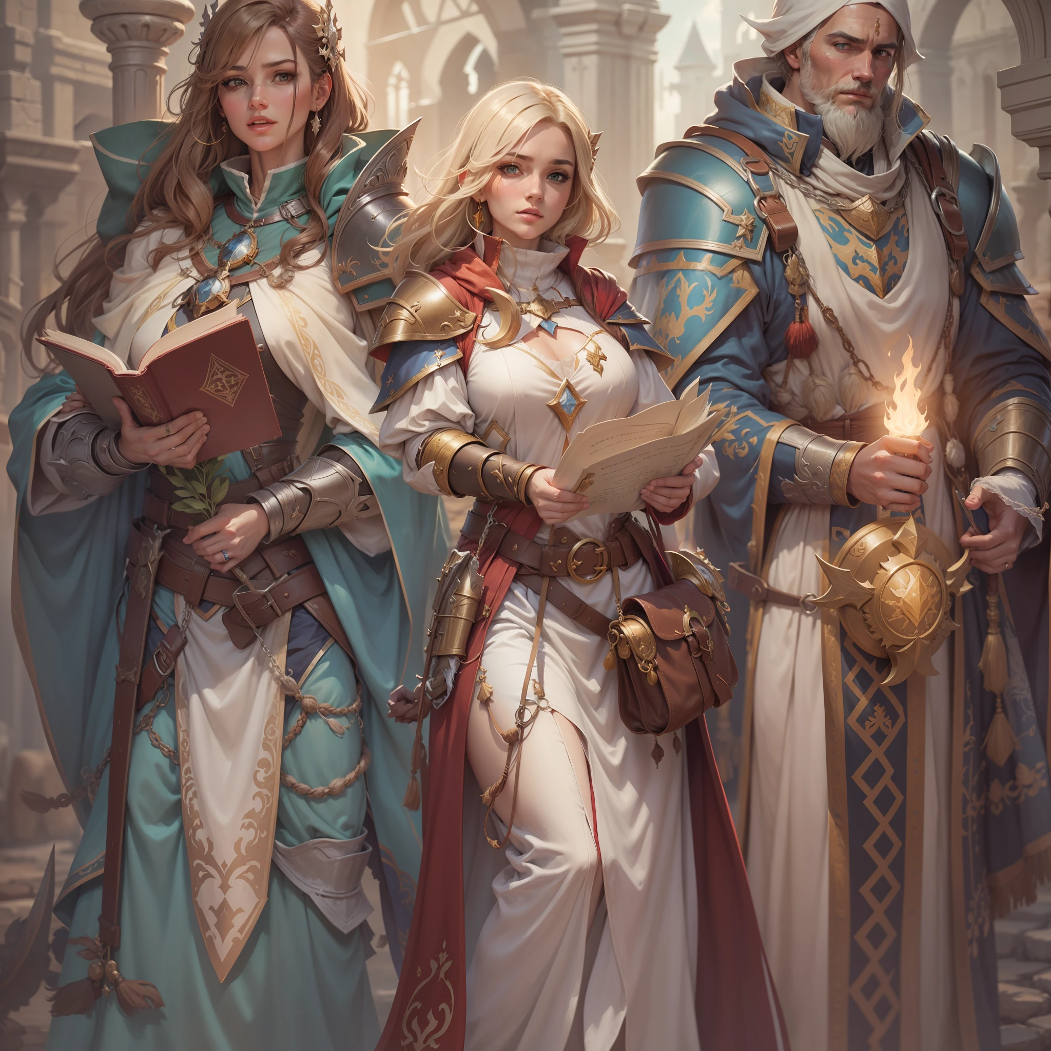 Cleric, healer, paladin