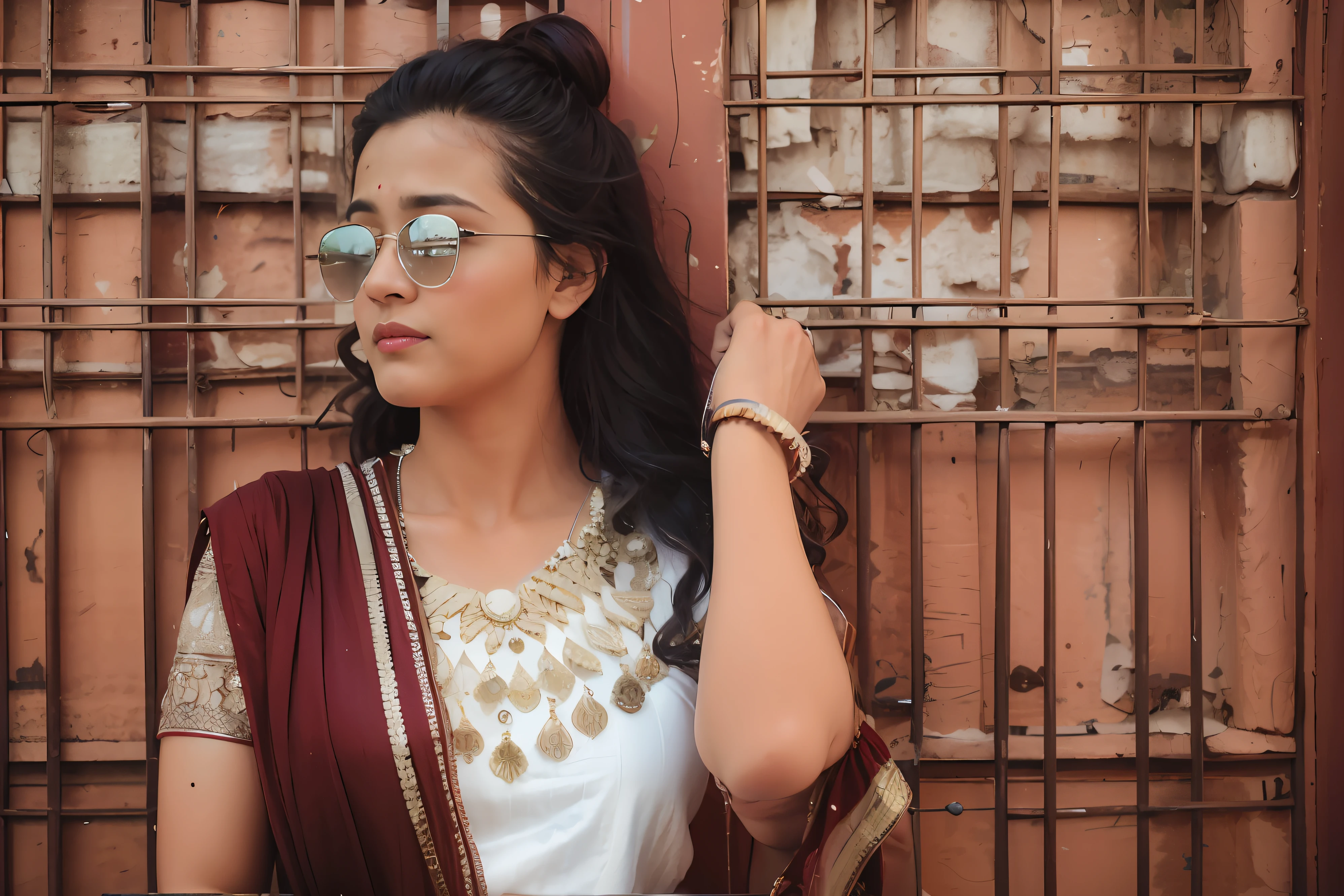 25yo Indian woman in a black croptop standing in a room, a photography by rajesh soni with sony dslr,Full Hd image, fair glowing skin, sweet smile on face, featured on pexels, samikshavad, lovely, cute face beautiful, big chest