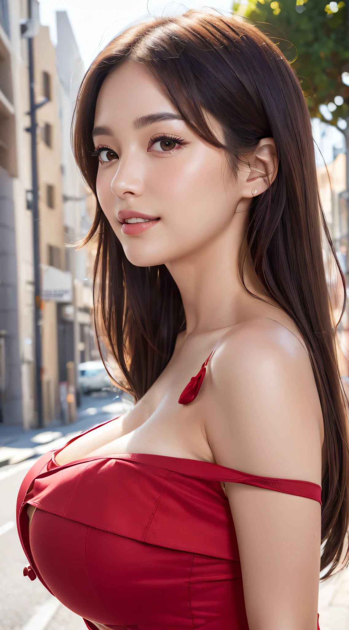 (8ก, best quality:1.2), (Masterpiece:1.37), (photograph, Photo taken with Fuji and Kodak 45 resolution cameras..,000,000 chilli cells, (Ultra high resolution), 1 woman, Play volleyball on the outdoor court. The face is bright and clear., araffed asian woman in red shirt and black shorts with luggage, Wear a volleyball shirt., red shirt, Open V-chest shirt, red sports clothes, wearing a swimsuit, wear red dress, Wear a two-piece swimsuit., Hot with bright sunlight, red clothes, Black and Red only, Red dress, beautiful south korean women, Wear a tight shirt., Gorgeous Korean young woman in red shirt, big breasts, Tight skin, long hair., Multi-layered protection, hair blowing in the wind,The evening sun shone brightly and was surreally beautiful..