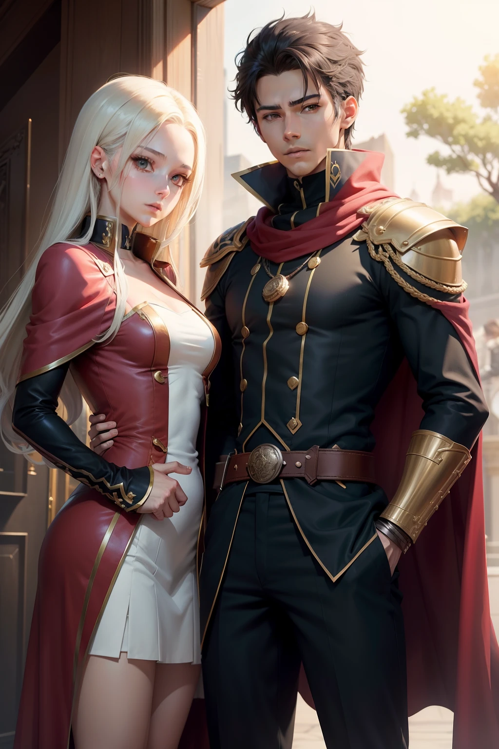 ((Personagem hyper realista)), (Archer), /Fate Stay Night/, cabelo branco, pele morena, corpo inteiro, corpo perfeito, corpo intrincado, corpo definido, (standingn), ultra realista, dynamic realism, lifelike lighting, 16k UHD, max quality