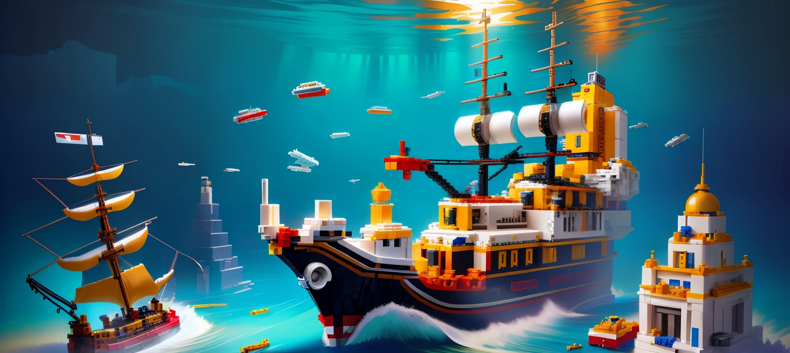 More LEGO style