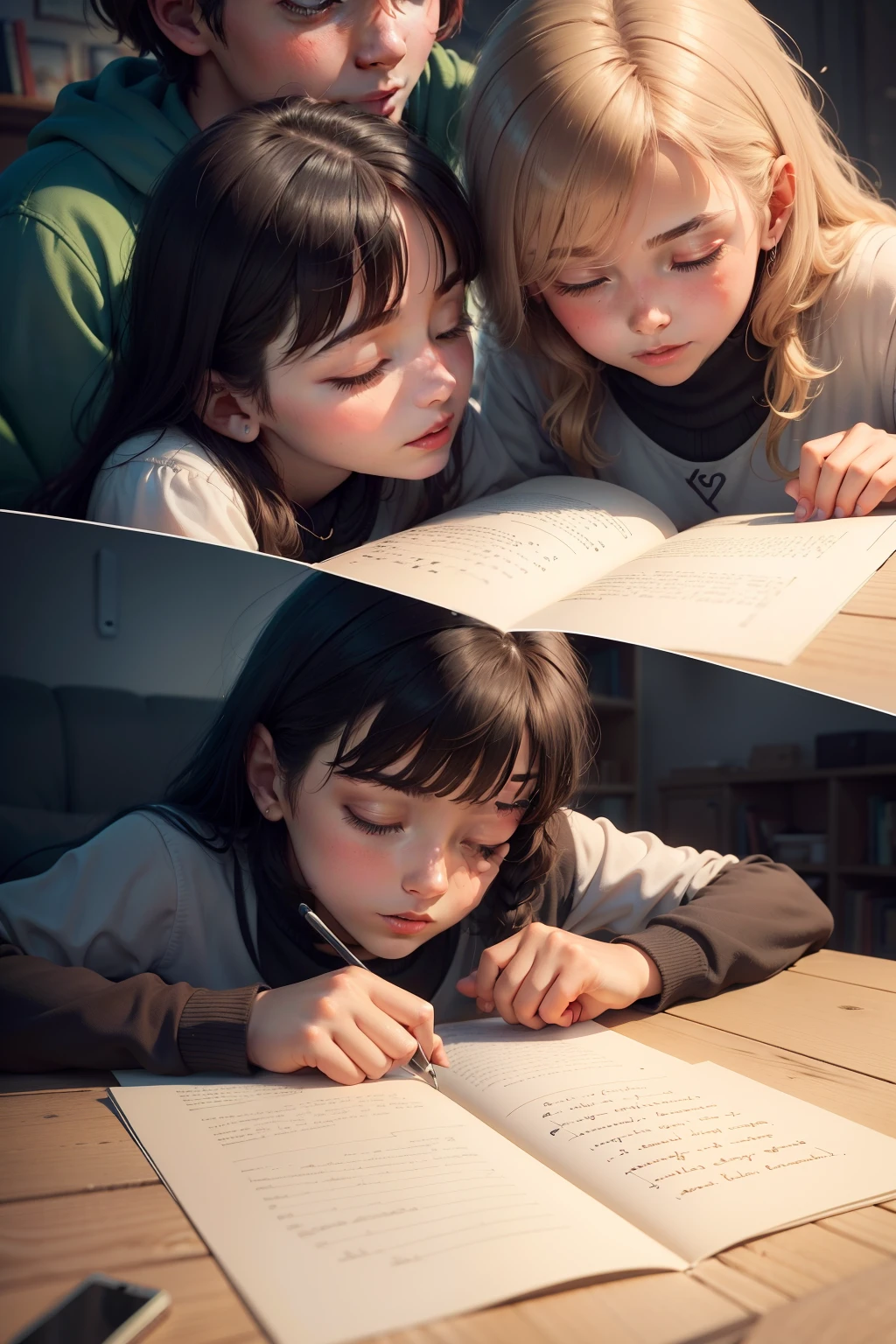 Imagine a youth mentorship that takes them on a journey of self-connection. Words are like a gentle guide, bringing comfort and direction. The text font is modern, with clear letters and comfortable spacing for tactile reading.