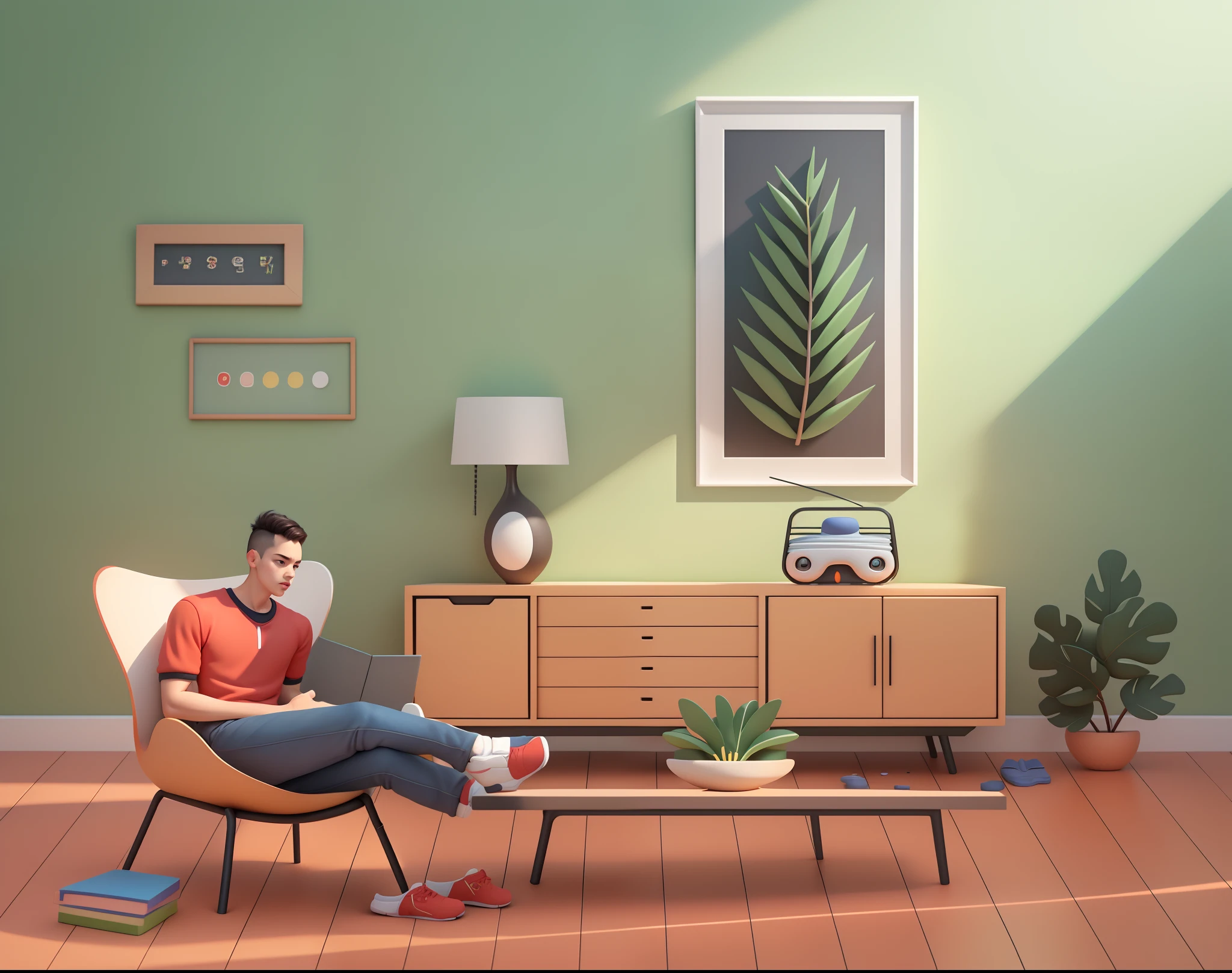 (Pixar 1.23 style) 1 boy ((upper body front, bust shot)), solo, cute kid, brunette, pretty tracksuit, boy, korean child, playground, ((masterpiece, highest quality)), (composite lighting)
