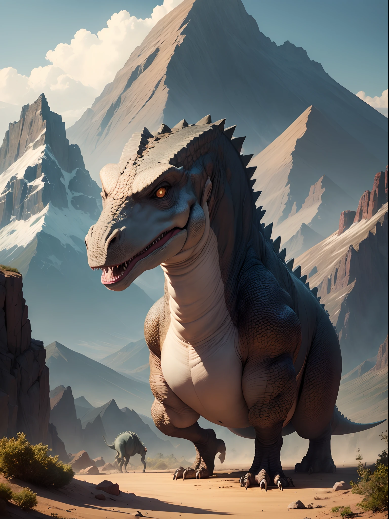 Dinosaurs bigger than mountains