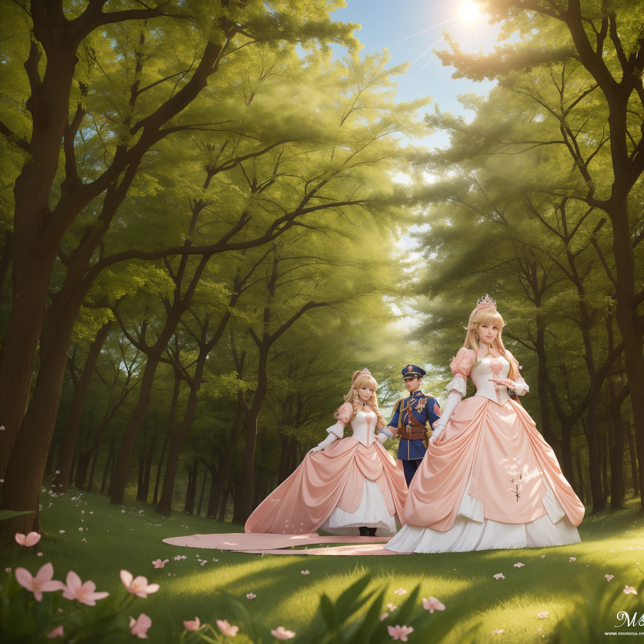 prinz，combats，A princess，Peach Blossom Forest