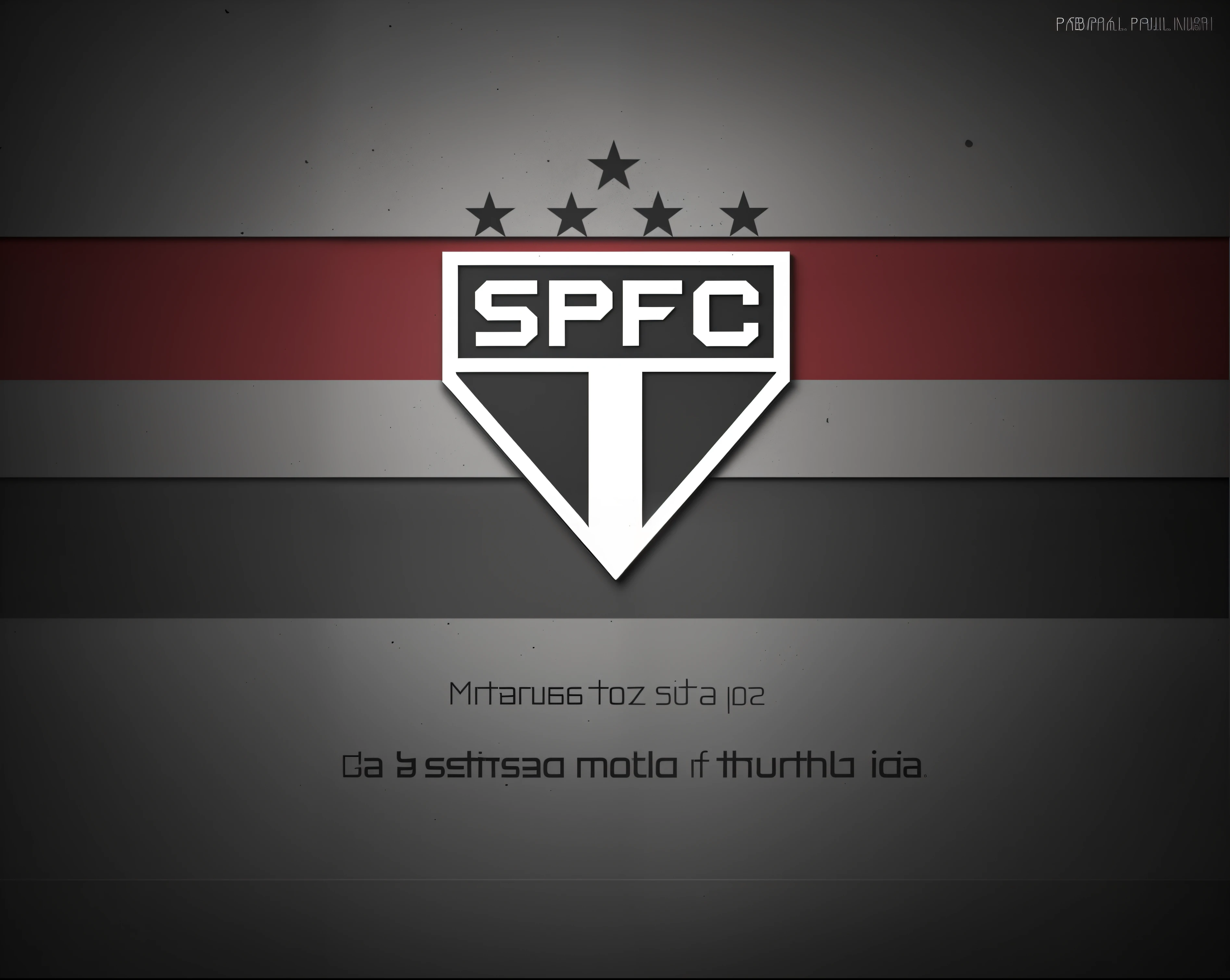 monstrous and modernize the logo a closeup of a football logo on a metal surface, estrela paulo, São Paulo, desktop background, Sf, estrela, In Sao Paulo, inspired by Antônio Parreiras, Sploch, papel de parede", wallpaper mobile, desporto, smoth, PFP, Directed by: Pablo Munoz Gomez, papel de parede do pc, desktop wallpaper, .cs, SC-FI