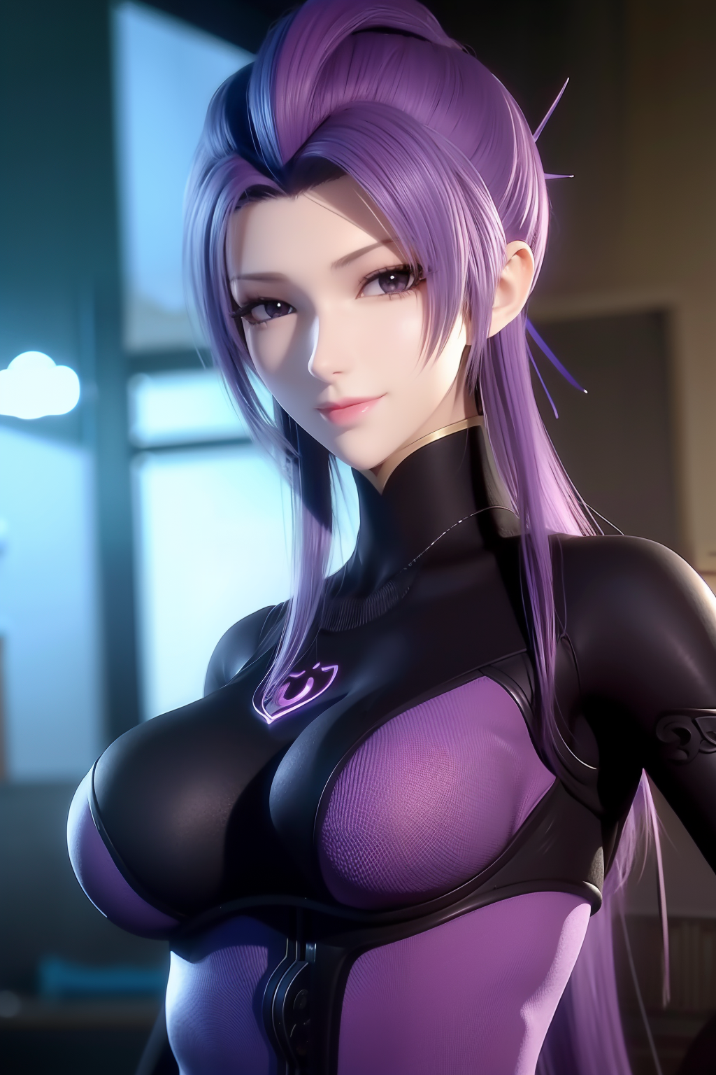 紫发美女 v1.0