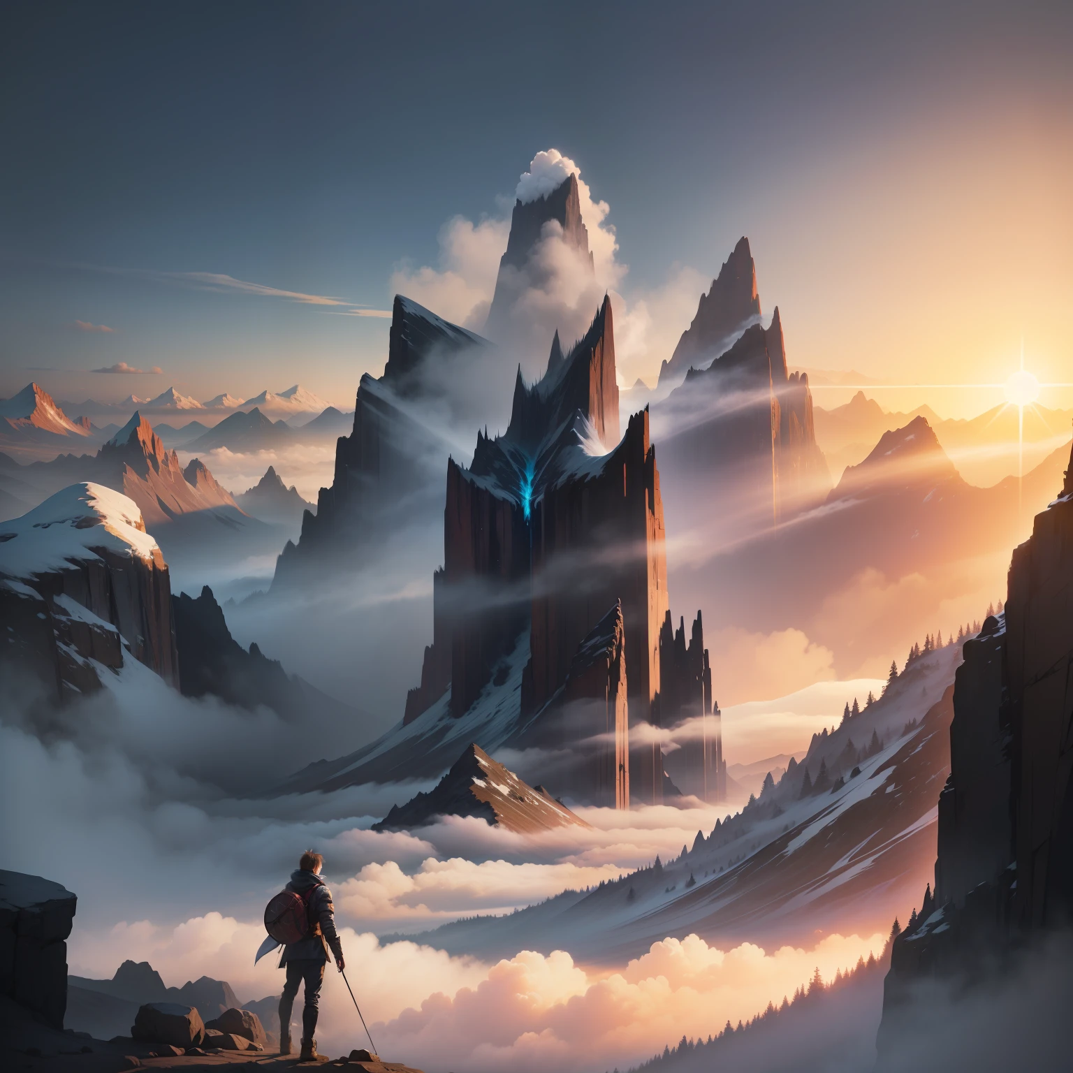Five elements of the Foggy Mountains,Smell the mirror,Combat power exploded,Tear clothes,Transformation,precipice,Behind the sun,Focus 1.2,Large background ink painting