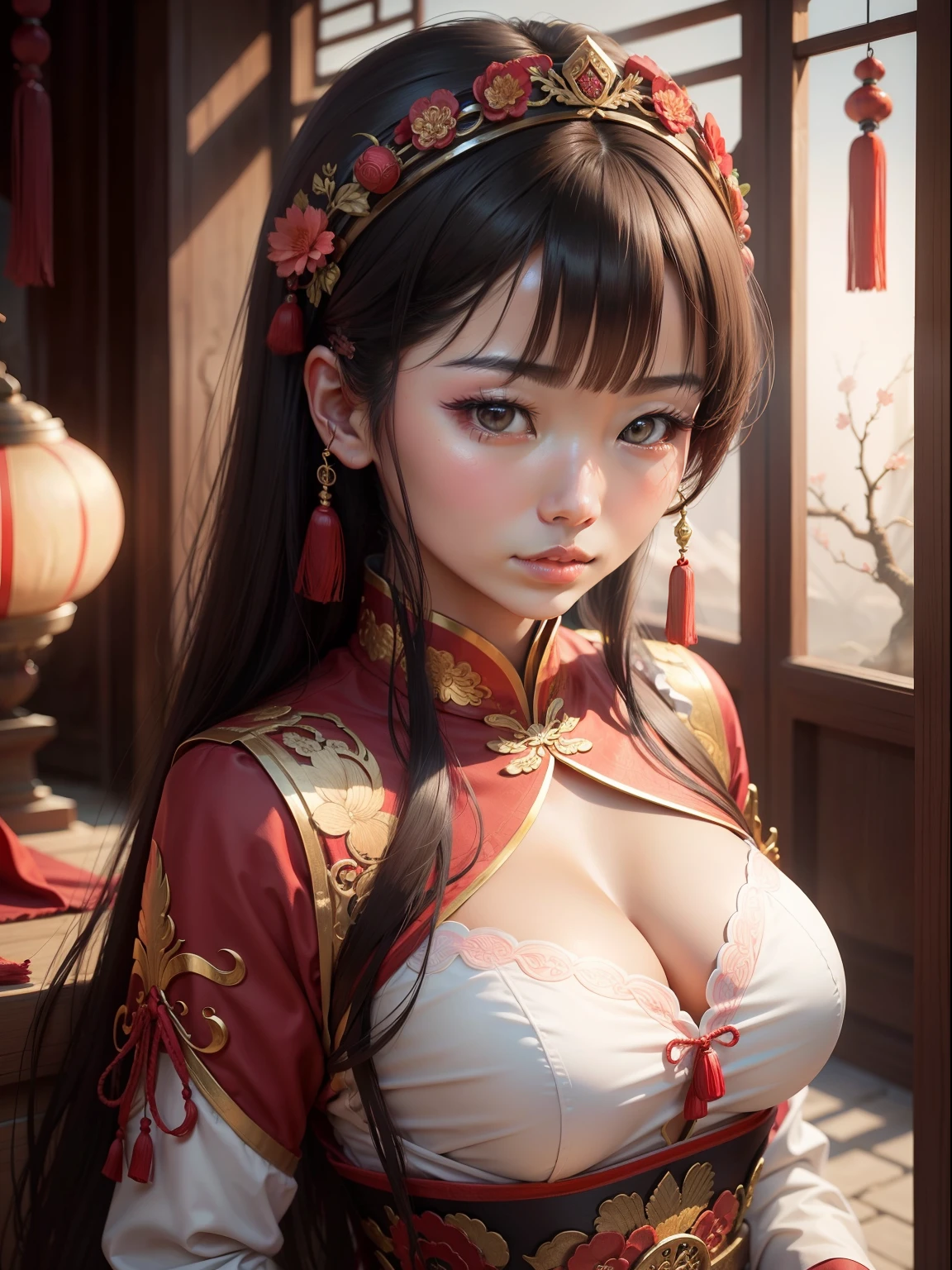 beautiful woman, China, ancient, traditional