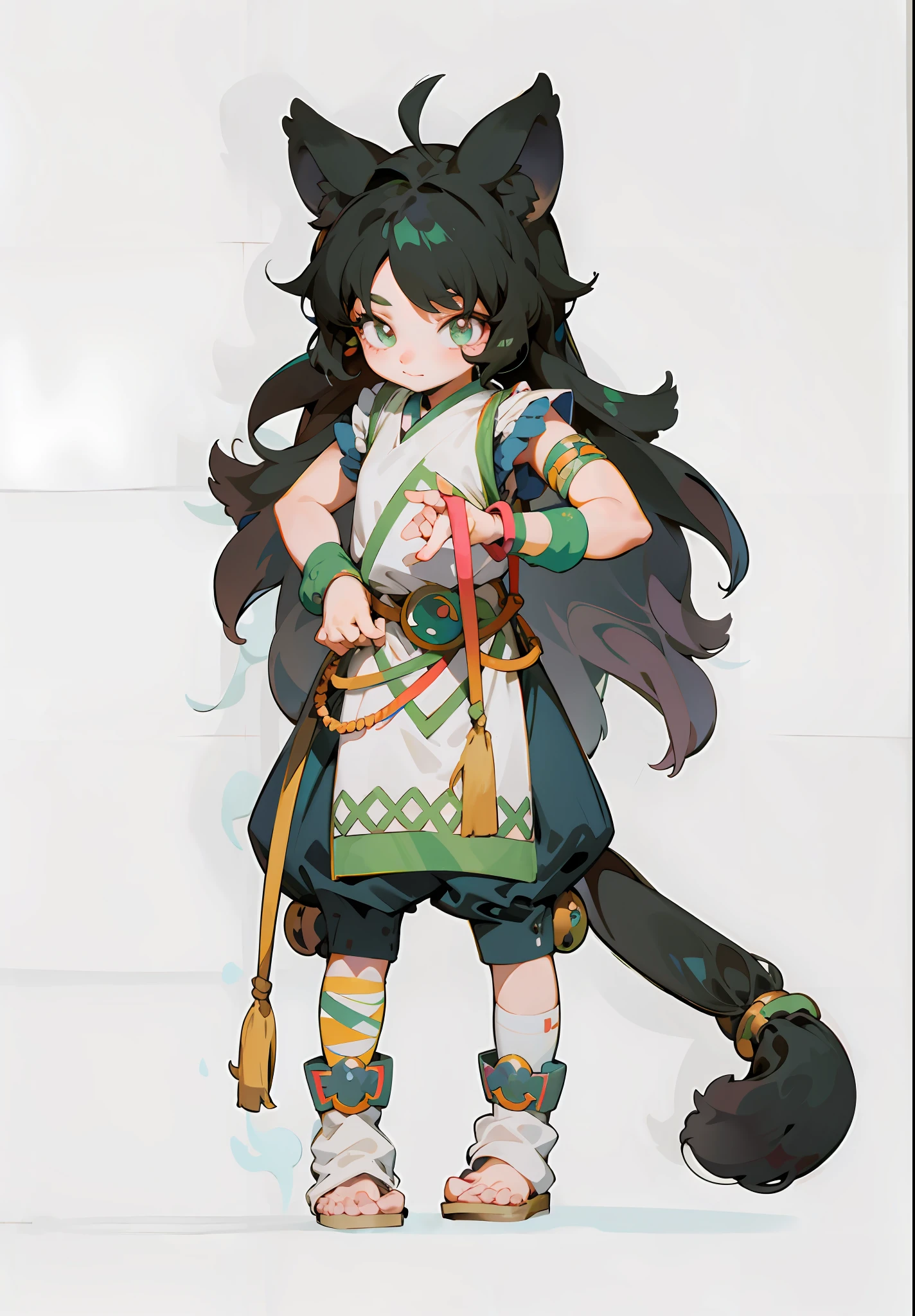 A boy with black hair, Cute anime style, in an anime style, In anime style, , Anime style illustration, double tails, Anime moe art style, yuruyuri, Cute anime, Guviz-style artwork, two beautiful anime girls, lovely art style,Asia face,brunette color hair,cheerfulness,fantasy,rays of sunshine,tree shade,Colorful,As estrelas