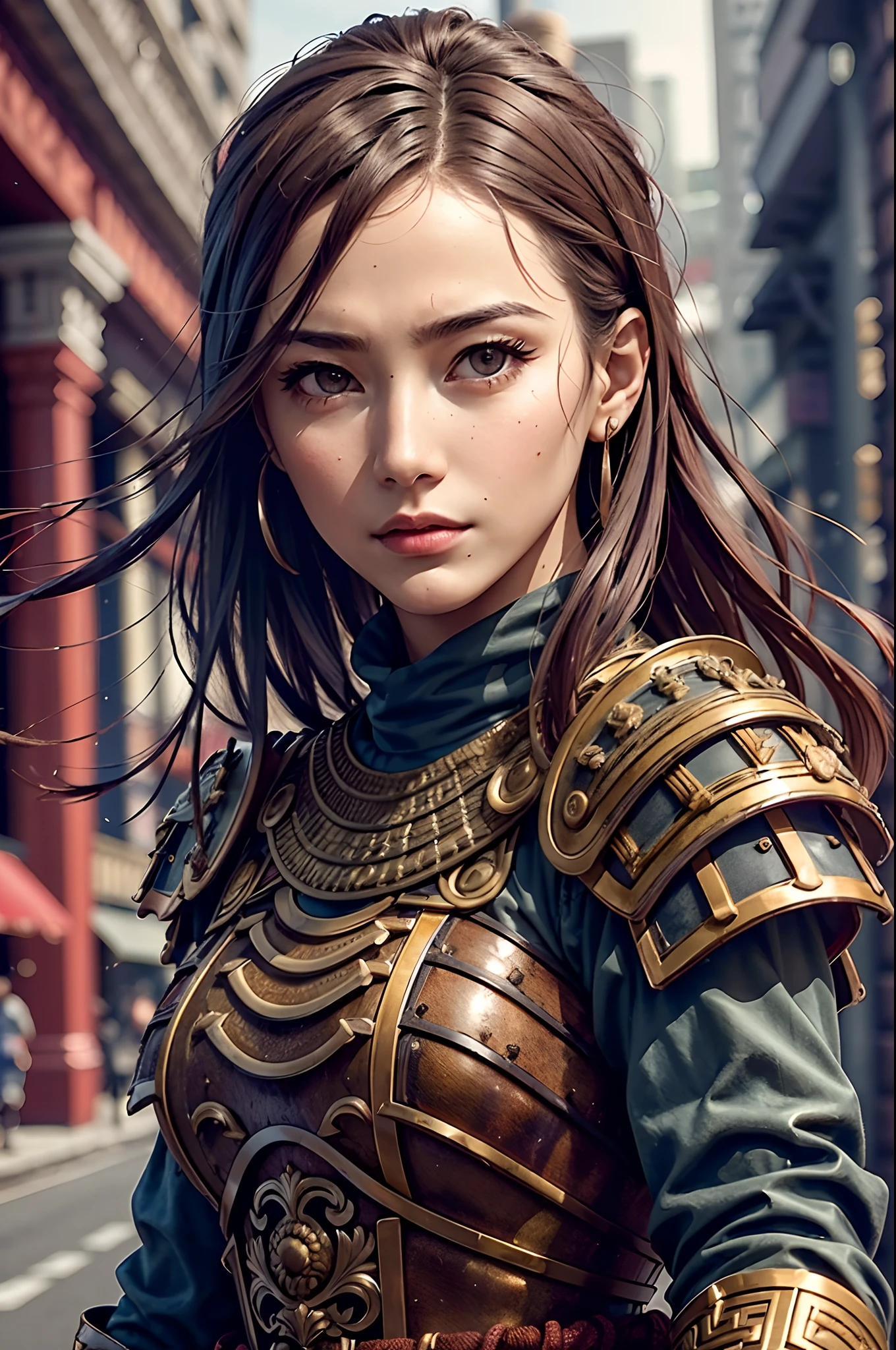 Dressed, (photo: Realistic: 1.4), (Hyper-realistic: 1.4), (Realistic: 1.3), (smoother lighting: 1.05), (Improved movie lighting quality: 0.9), 32K, 1 girl, 20 year old girl, realistic lighting, backlight, face light, ray racing, (brighten light: 1.2), (increase quality: 1.4), (top quality real texture skins (1.4), Fine Eyes, Fine Face, (Tired, Sleepy and Joy: 0), (Laughter: 0), Face Close-up, T-Shirt, (Body Line Mood Up: 1.1), (Skin Texture Beauty Up: 1.1)