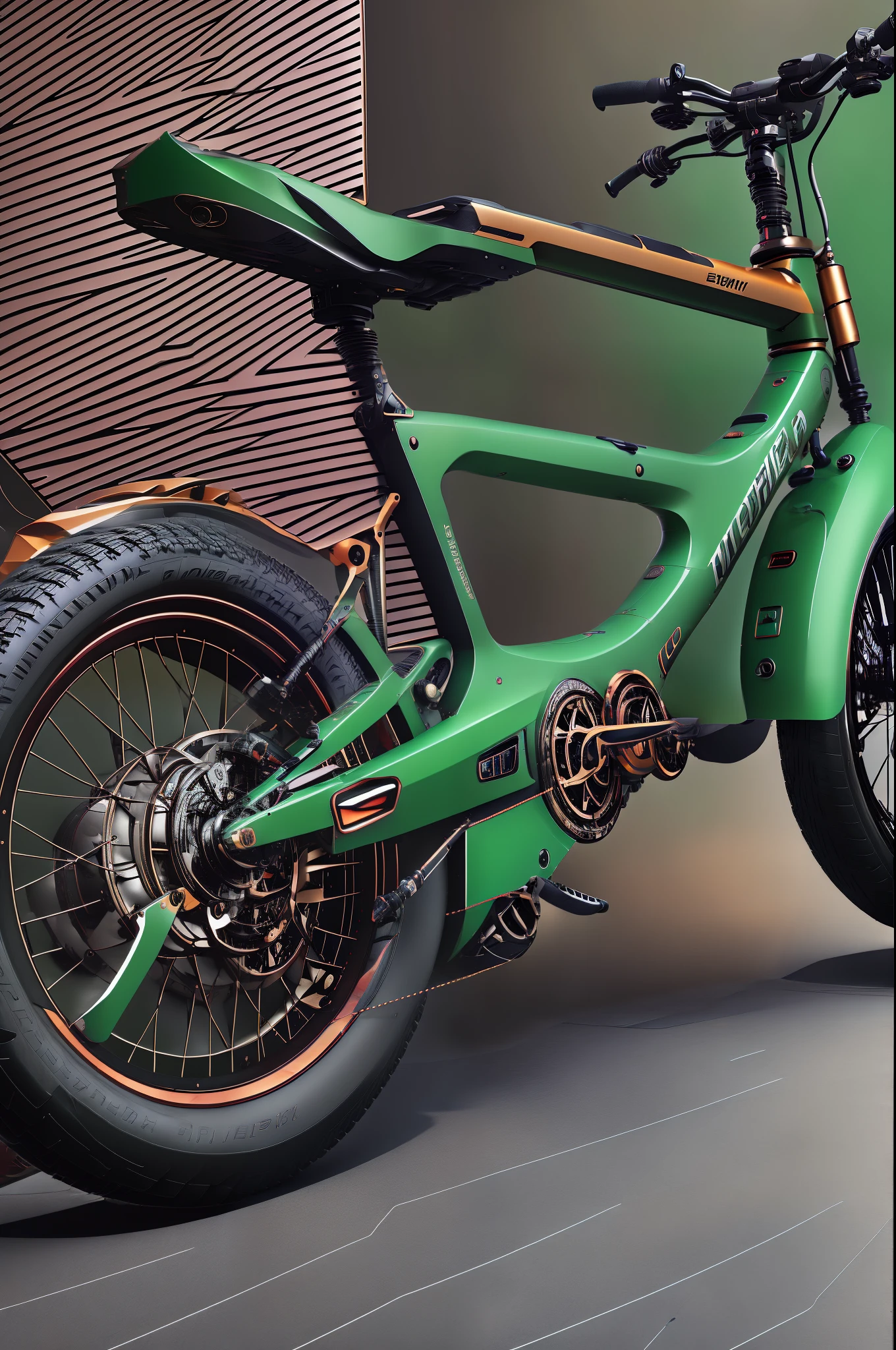 Electric bikes,16-inch tires,Small,Collapsible,Sophisticated look,High-end products,Maximalism,massive battery,High quality,High detail,180-degree side shot