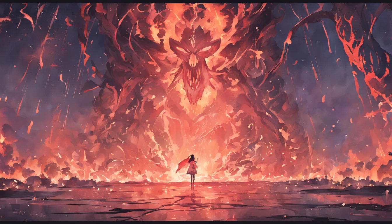 hell，volcanoes，Ghosts，Nai River Bridge，Hades Temple，amaryllis