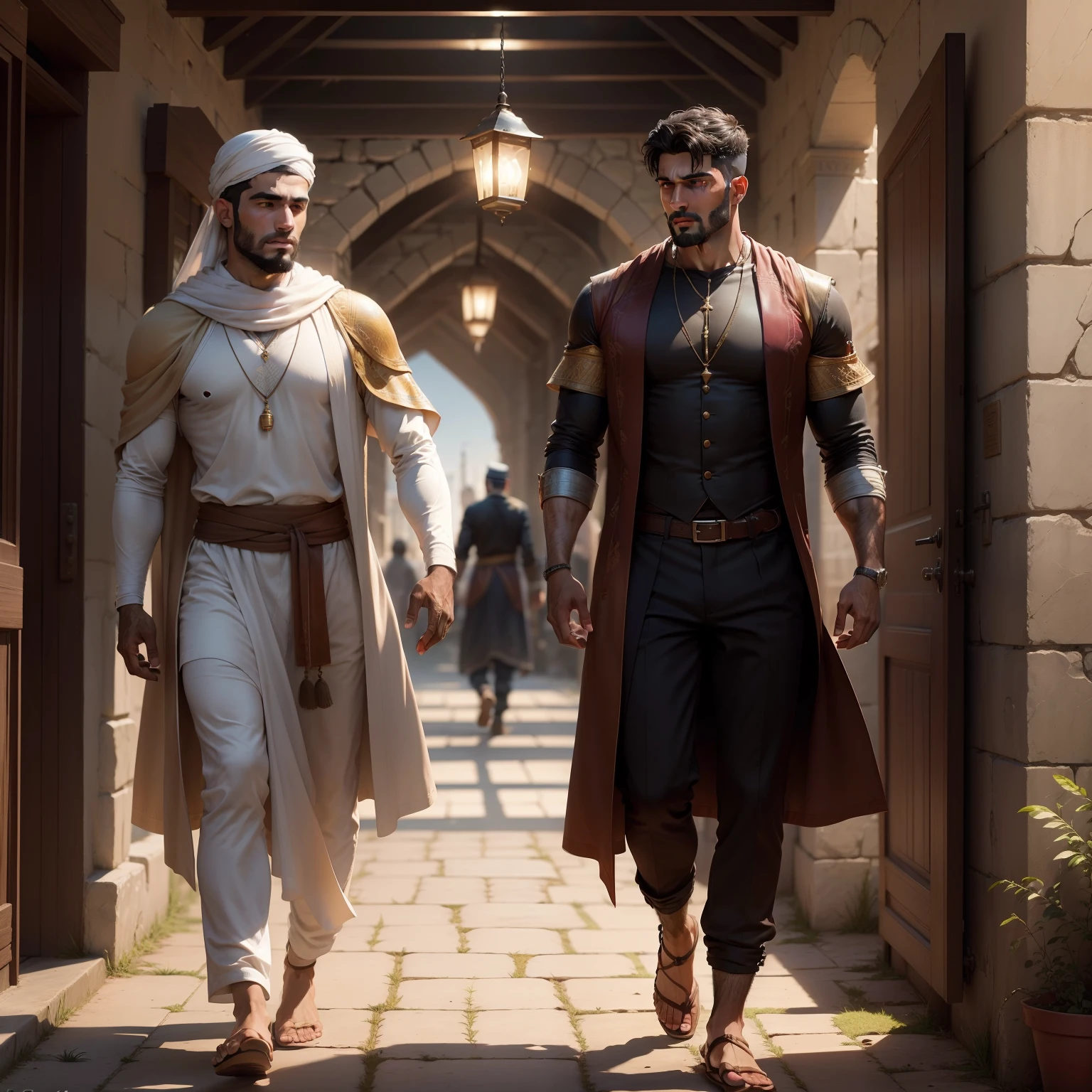 Scene 5: Redemption
Time passes, and Hasan returns as a changed man. He has mended relationships and become a beacon of goodwill. The village learns from his story and embraces the values of Islam.