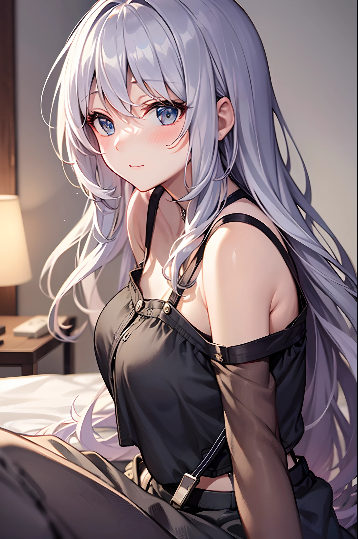 masutepiece, Best Quality,Illustration, Wallpaper, ultra -detail, Little Face Lori、(((molesting)))、Detailed eyes, Complex hairstyle、Sareme、(Frightened:1.3)、((embarrassed from))、(Teary-eyed:1.3)、(((Cute white underwear)))、(Cute shirt、Skirts of light shades)、ample breasts、((Morester))、((Girl being undressed by a man))
