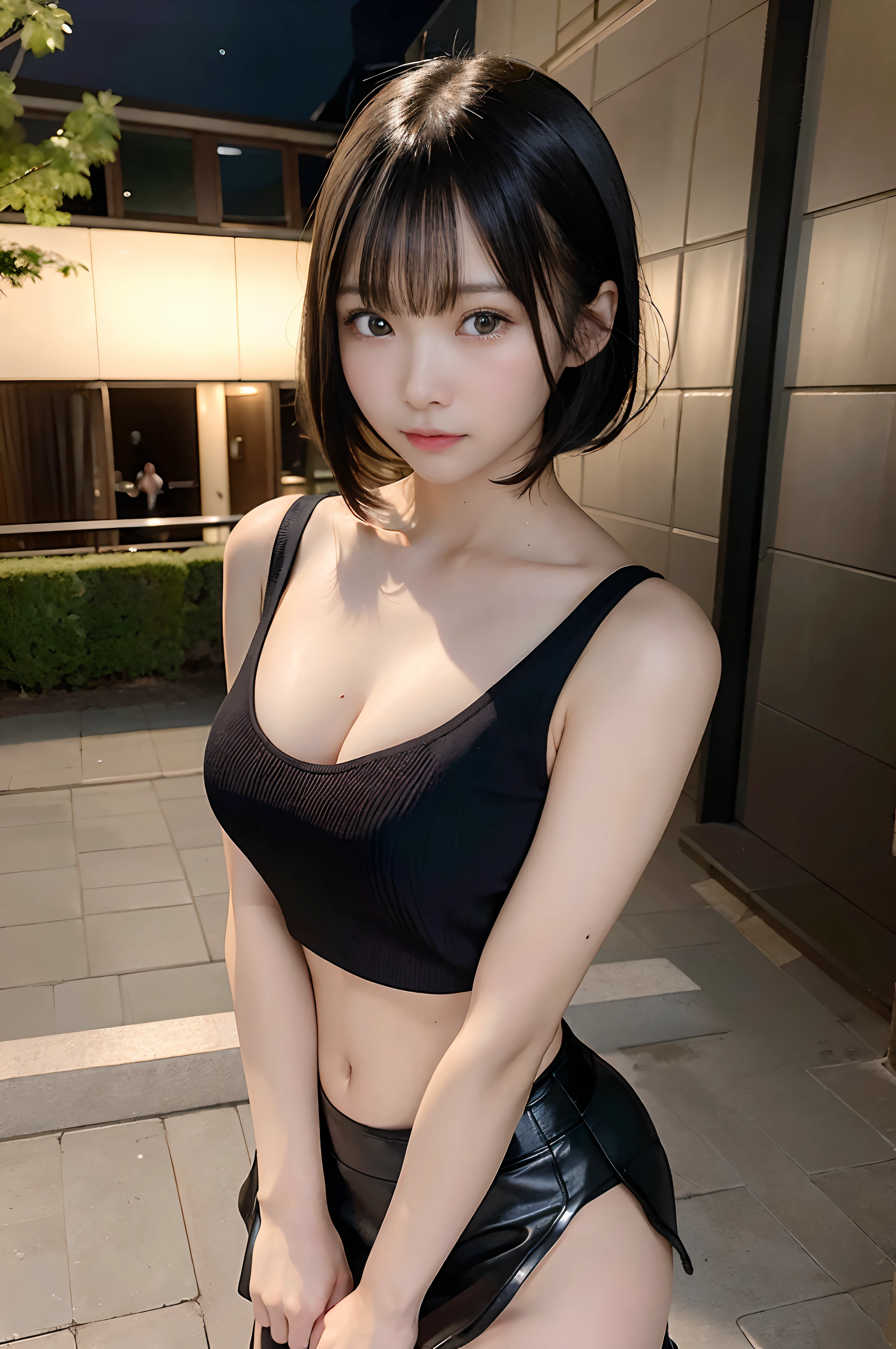 zydG, 1 most beautiful woman, detailed skin, view, brown eyes, (short hair with bangs: 1.2), (big: 1.5), (medium areola: 0.8), pretty woman with full body, slender abs: 1.3, wearing apron, (without panties), (without bra), various poses, back,
(Photorealistic:1.4), (Best Quality:1.0), (Ultra High Definition:1.0), 8K, RAW Photography, (Masterpiece:0.2), (pureerosface_v1:0.5)