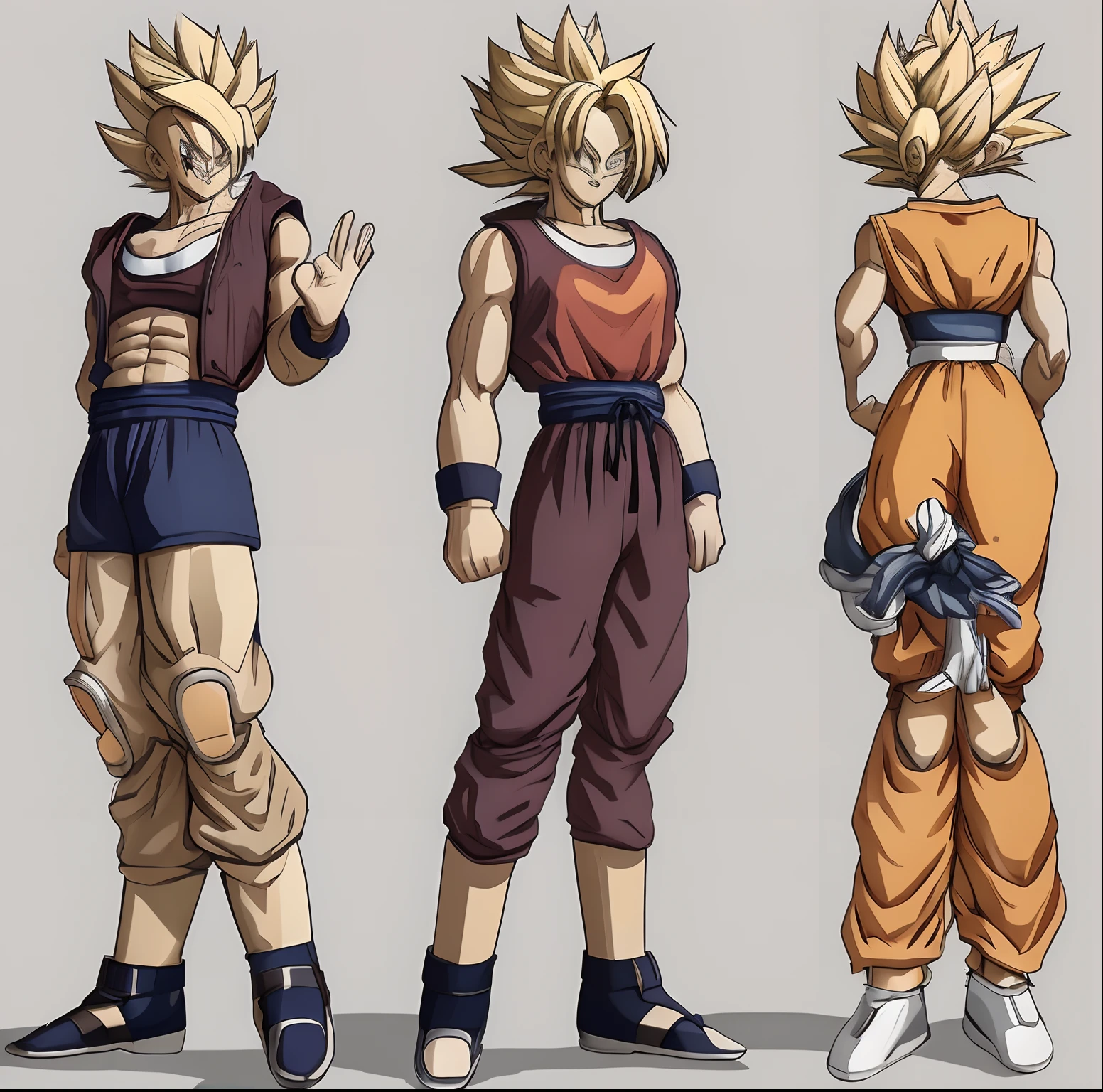 Dragon Ball No. 18 female to clothes