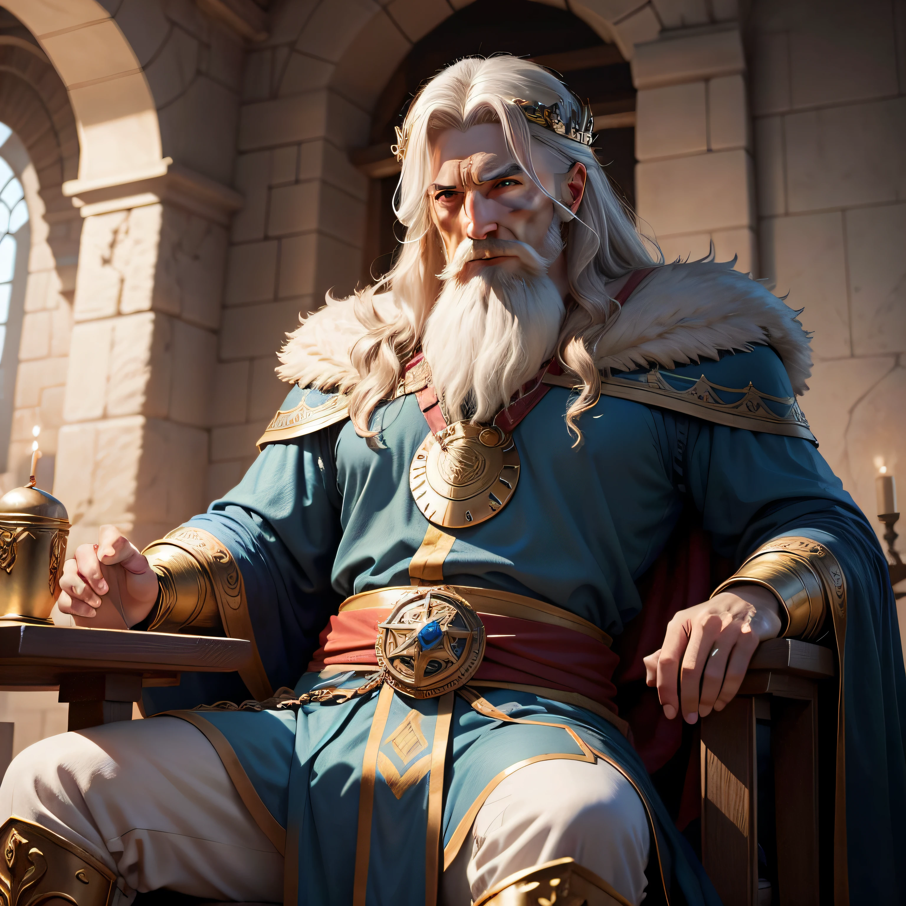 wise rule of King Arion an old wise king