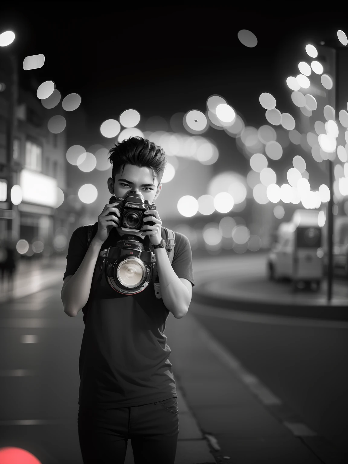Photography camera