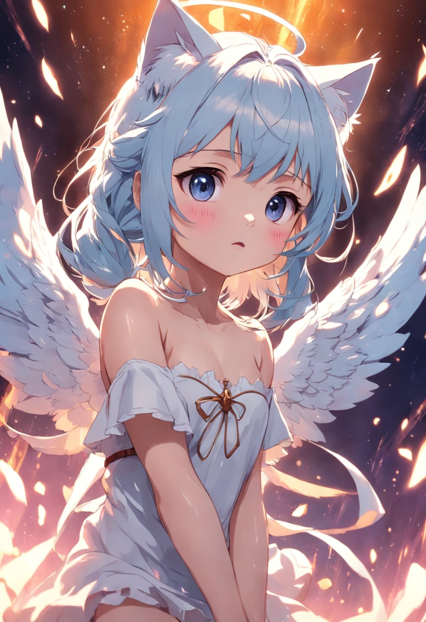 Extremely cute🐱，An angelic kitten。