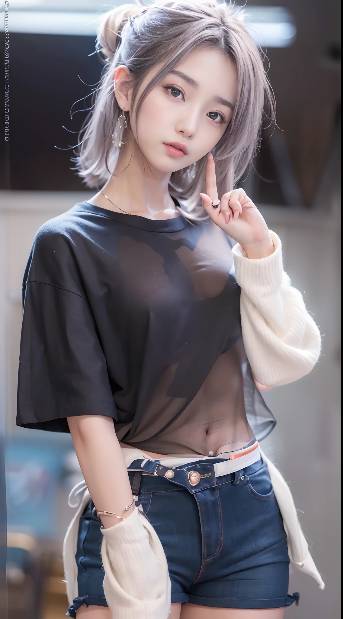 (Super masterpiece、Ultra-realistic、An ultra-high picture quality、超A high resolution、Raw photography、ultra hi definition photo、Focus ultra-sharp)、((Super erotic gestures that make men's libido uncontrollable))、a japanese beauty woman、22year old、(Super beautiful idol face、二重まぶた、beautidful eyes、Super perfect proportions、Beautiful skin、Beautiful chest、Toned waist、thin arm、Thin leg)