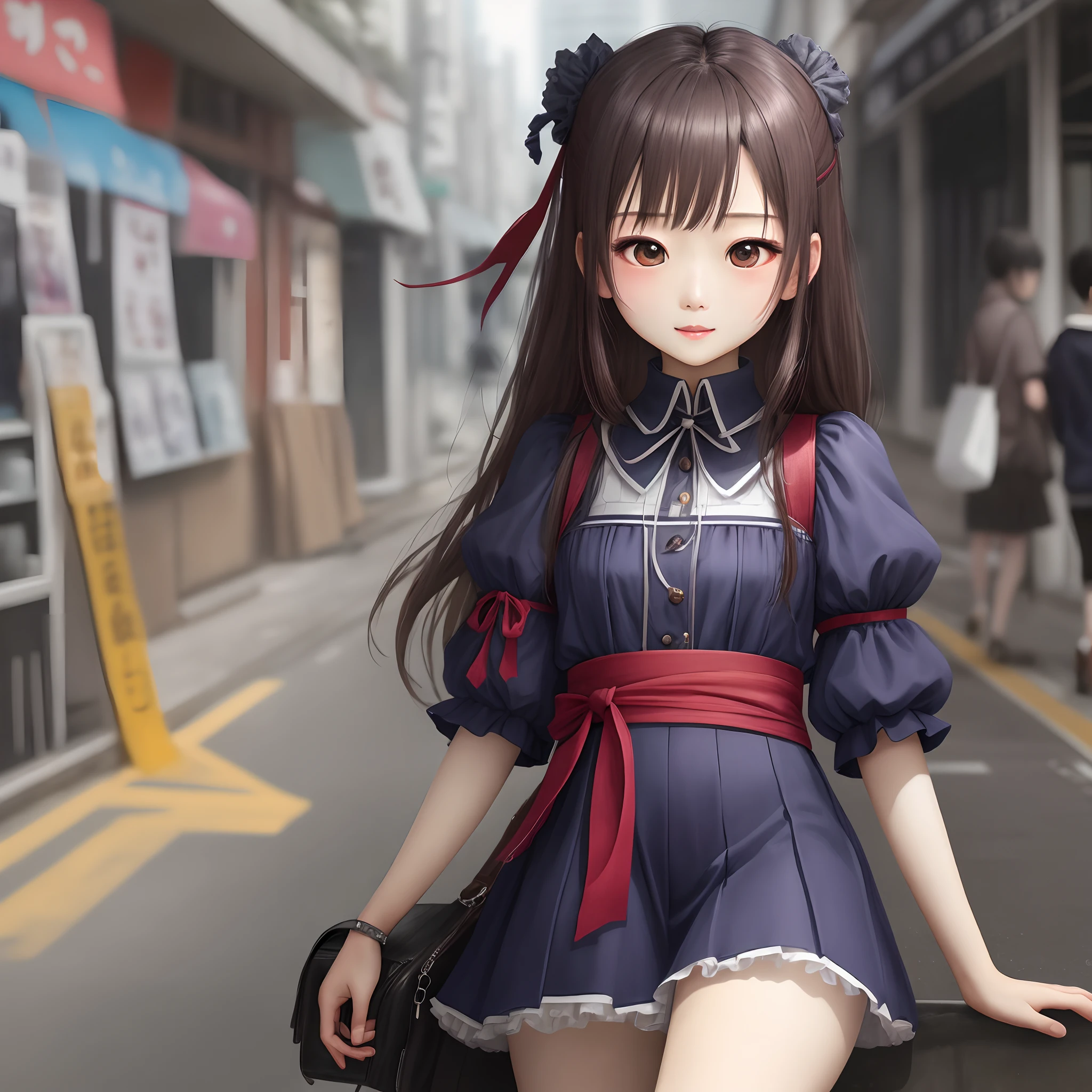 裸体少女