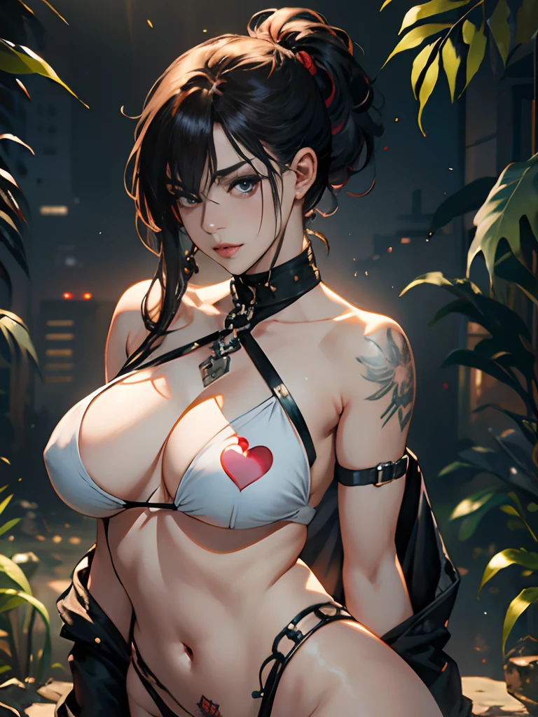 Override the offending section,No violations:1.9999),(Casual hairstyle, No leakage of big breasts:1.2),(nakeness:1.8888),(NSFW:1.3),A man who is more beautiful than a woman,(Men with sexy traits:1.7),(Visible breasts can be seen through clothing:1.6),Striking navel,The body is mostly naked,light in face, Radiant brown skin,Naturally perfect hands,Feminine and sexy pose,Moist body,Plump elastic buttocks,smug expression, looking at viewert, see - through, see through, Slave chains,Slave collars,Tattoo of a pink peach heart on the belly,Tattoo all,Tattoos on the chest,heartthrob、heavy makeups,author:Antonio J. Manzanedo, author:Lee Jeffries Nikon D850 Film Stock Photo 4 Kodaport 400 Camera F1.6 Photos Rich colors Ultra-realistic textures Dramatic lighting Unreal Engine Trends Art Station Movie Stills 800, fisheyelens, Photos of the most beautiful works of art in the world,Best Rated on pixiv,Full body like,soft sun light,Best quality details,realisticlying,8K UHD,k hd,(1girll:1.2),ultra - detailed,High-quality texture,complexdetails,Detailed textures,finedetail,high detal,extremaly detailed cg,High quality shadows,Detailed Beautiful and delicate face,Detailed Beautiful and delicate eyes,depth of fields,Ray traching