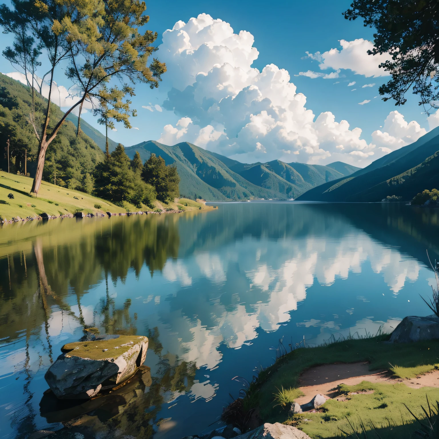 A Landscape, HDR, UHD, 12K