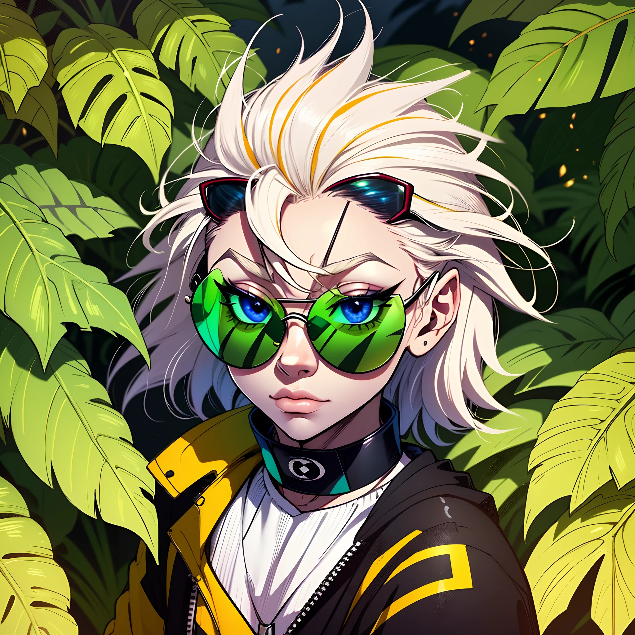 Meet Alby the Albino Hedgehog: the sunniest personality in the hedgehog world, rocking sunglasses even on cloudy days. With his sleek style and unique color, he's the envy of all critters trying to look cool!