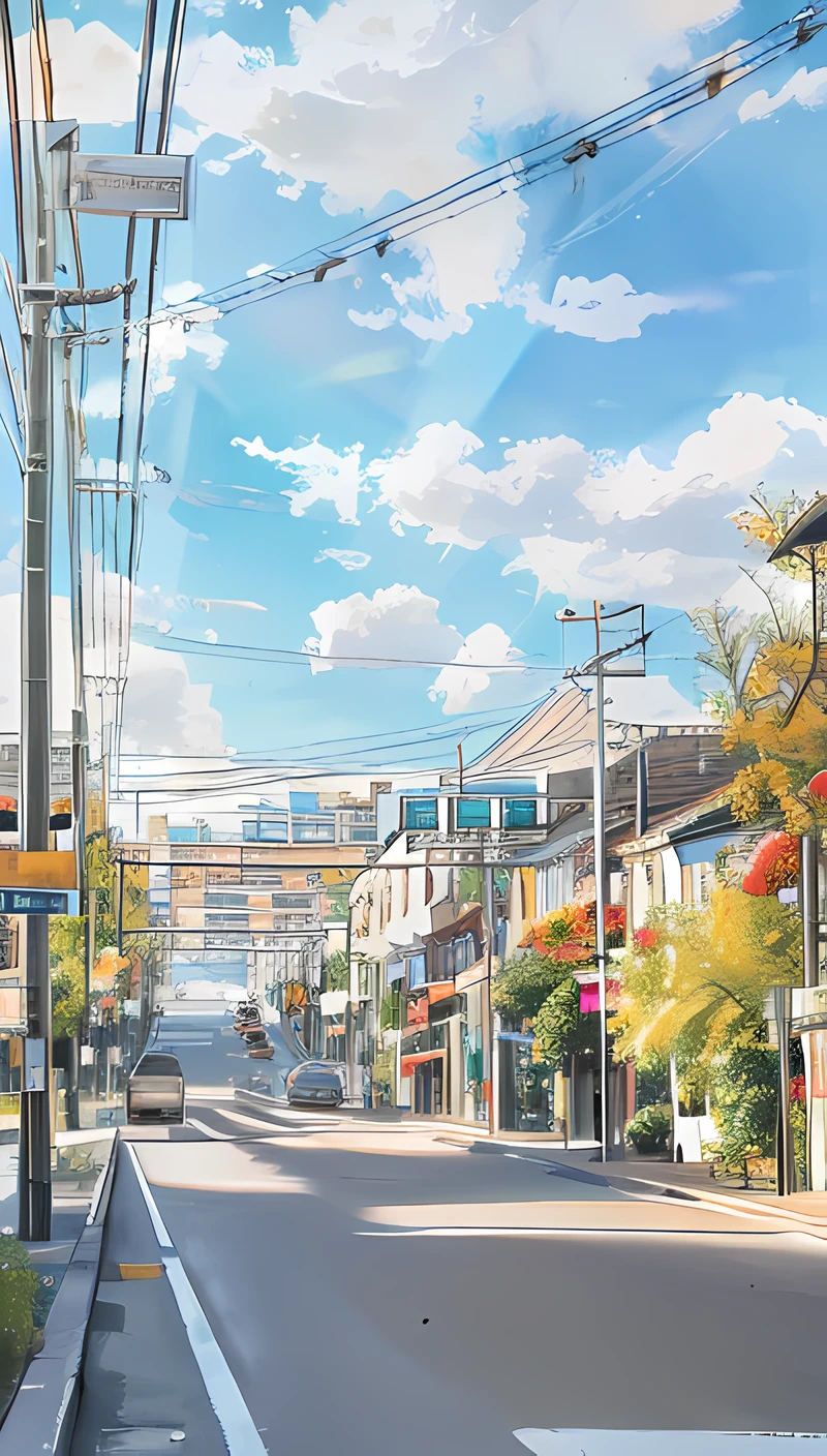 🩷🔥 ,Sunnyday,rays of sunshine,summer day,the street